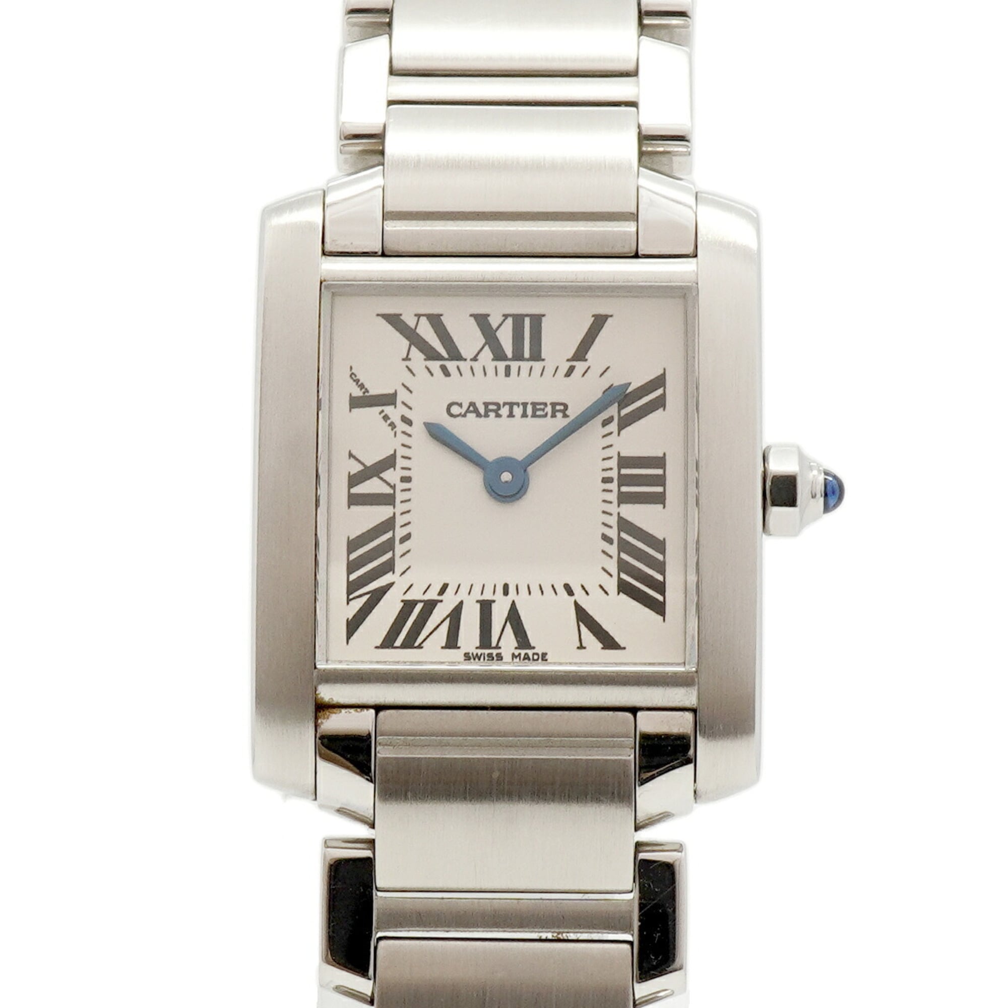 Montre Cartier Tank Française SM W51008Q3 Ivoire avec cadran de 20 mm