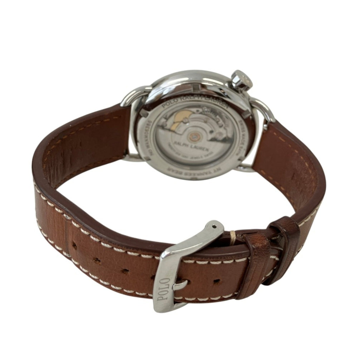 Montre Ralph Lauren Blanc à cadran de 42 mm
