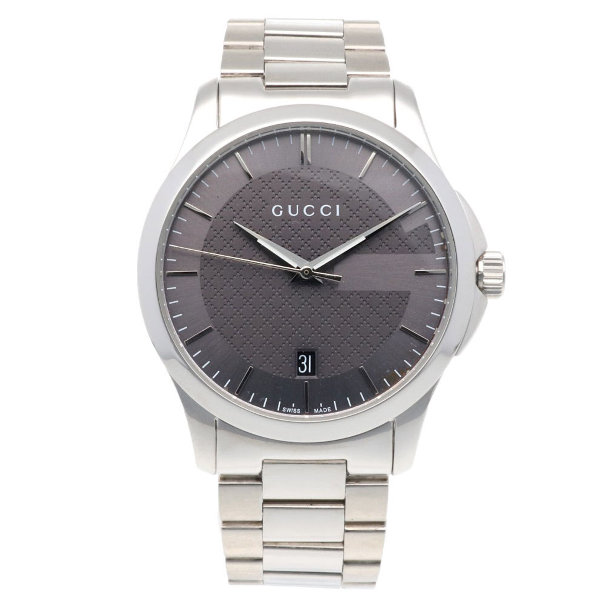 Gucci G-Timeless 126.4 Black Dial 39mm Watch