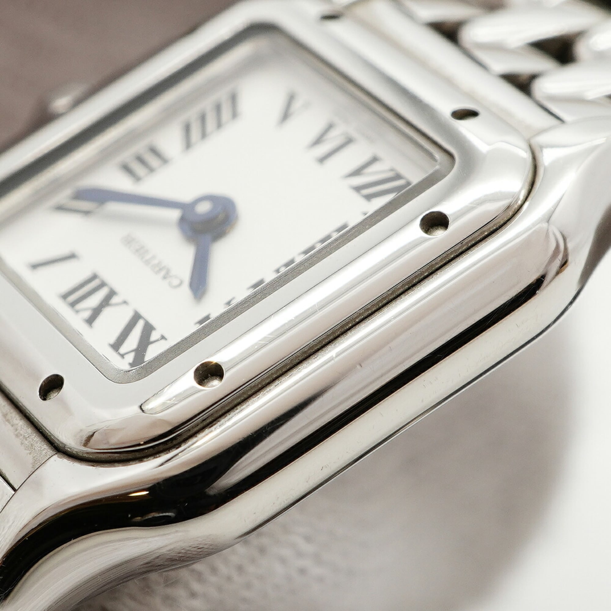 Cartier Panthere WSPN0019 Silver Dial 18mm Watch