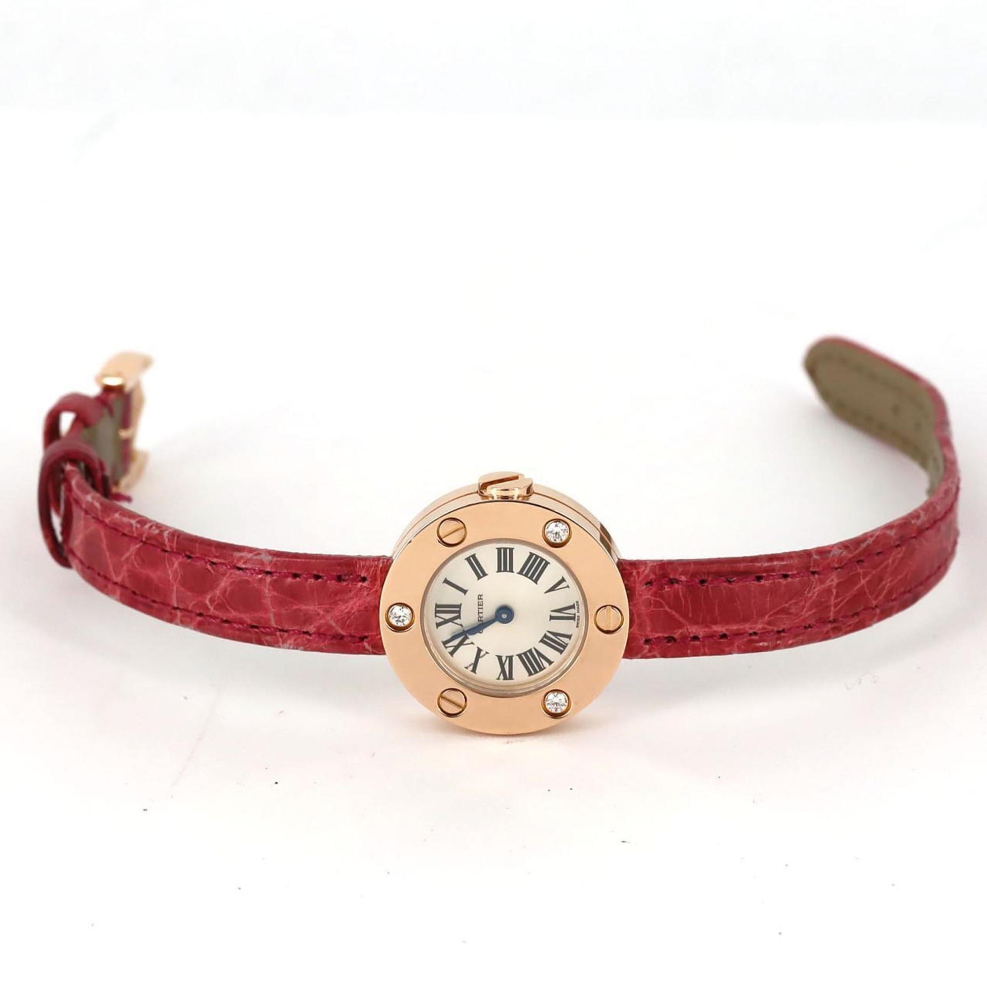 Cartier Love Watch PG 3P PG/RG quartz-polshorloge