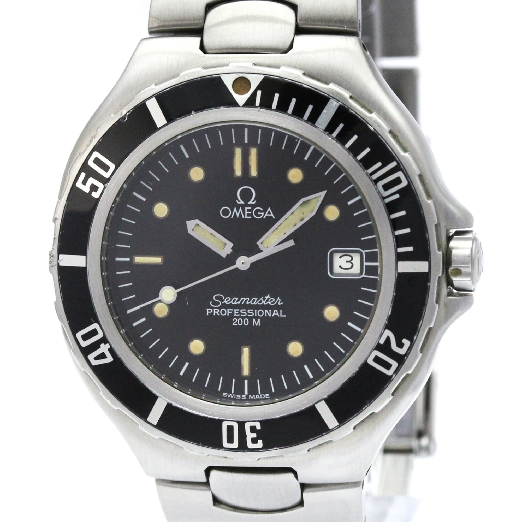 Omega Seamaster 3.961.042 Black Dial 36mm Watch