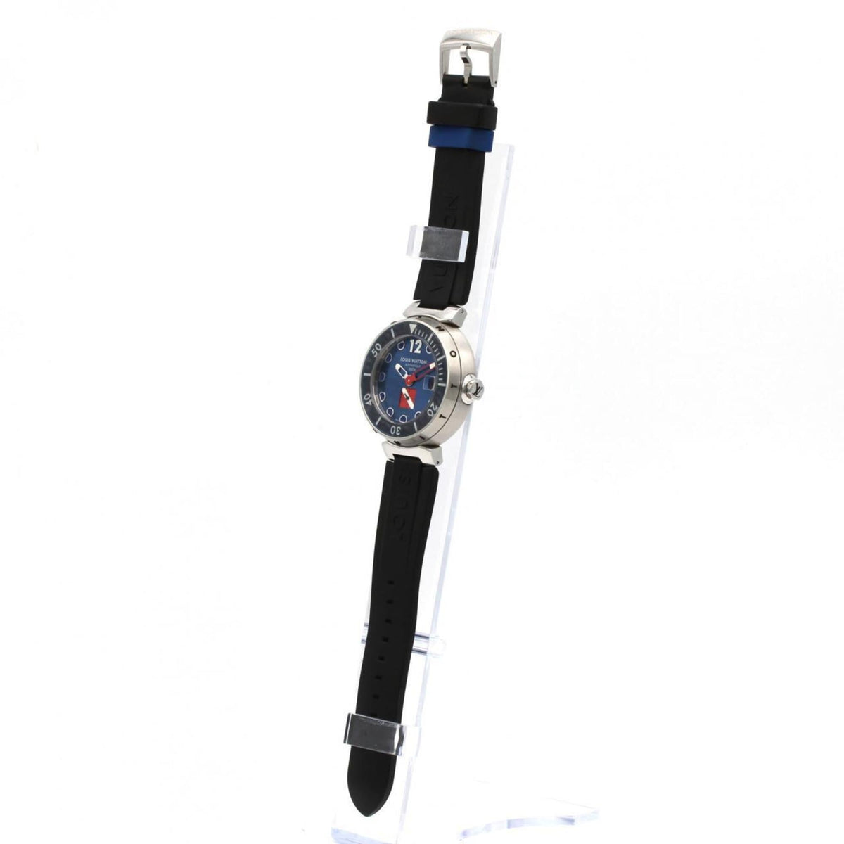 Louis Vuitton Tambour Diving Blue Q103F Blue Dial 44mm Watch