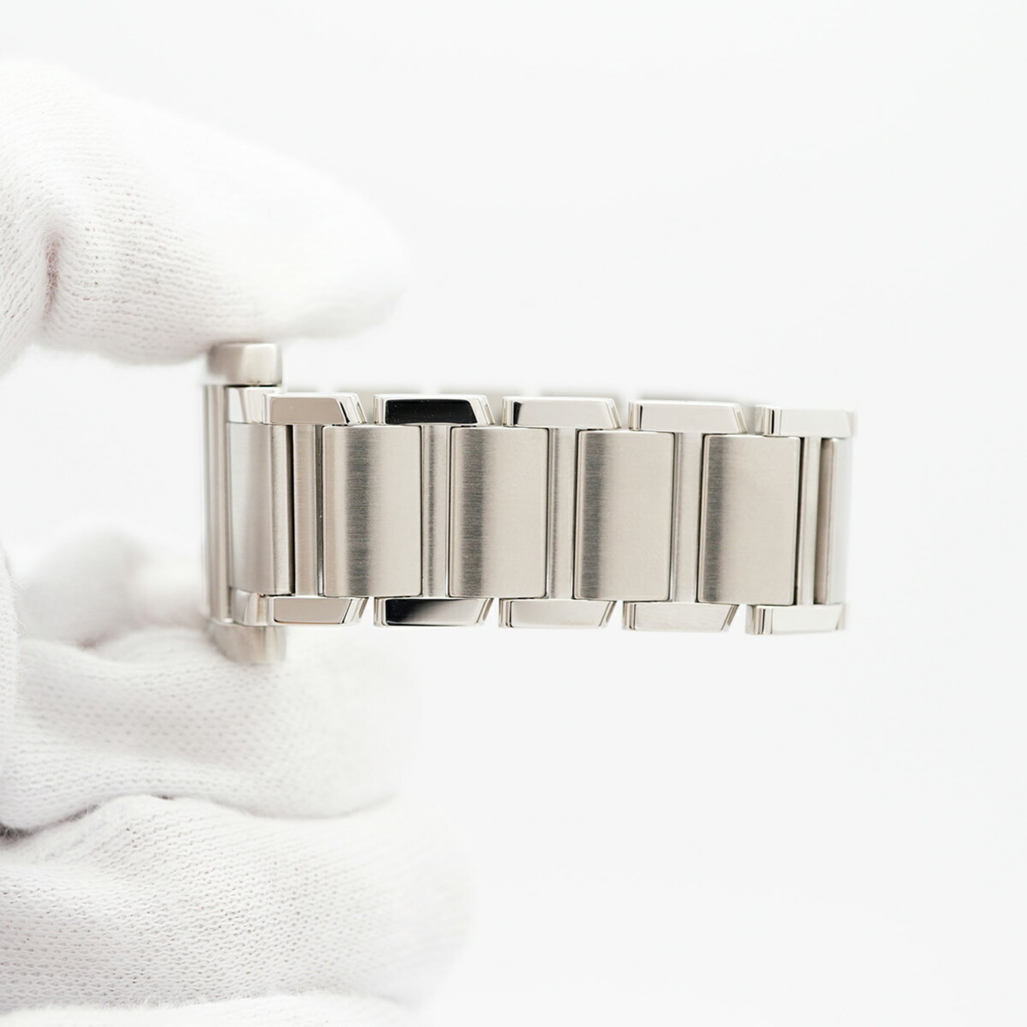 Cartier Tank W51011Q3 Ivory Dial Stainless steel 25mm Watch