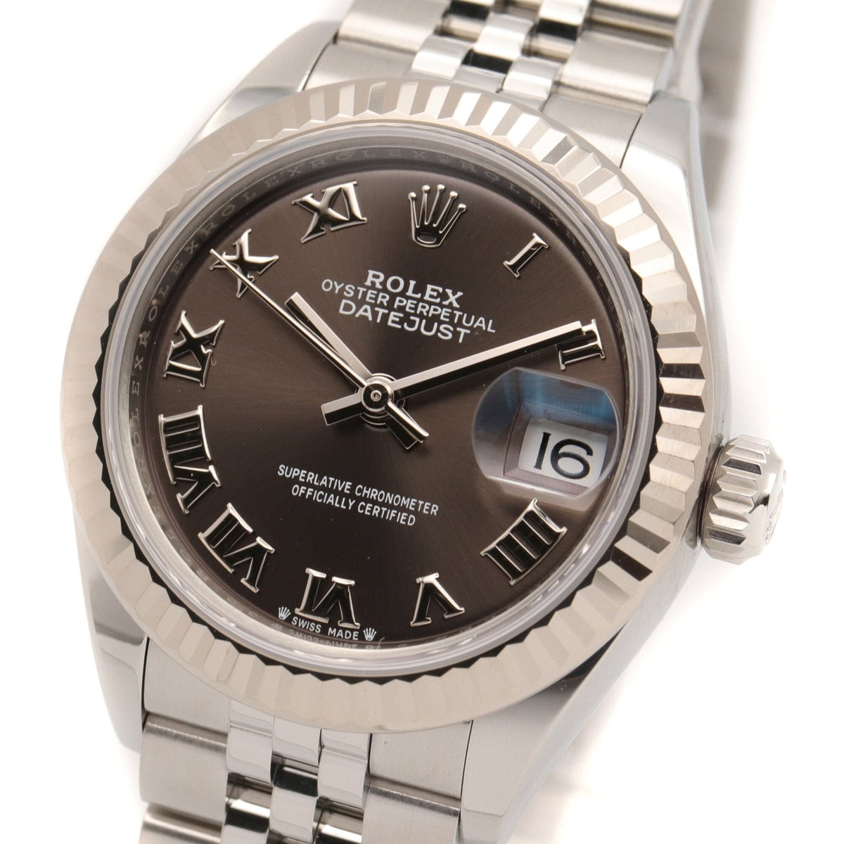 Rolex Lady Datejust 28 279174 Gray Dial 28mm Watch