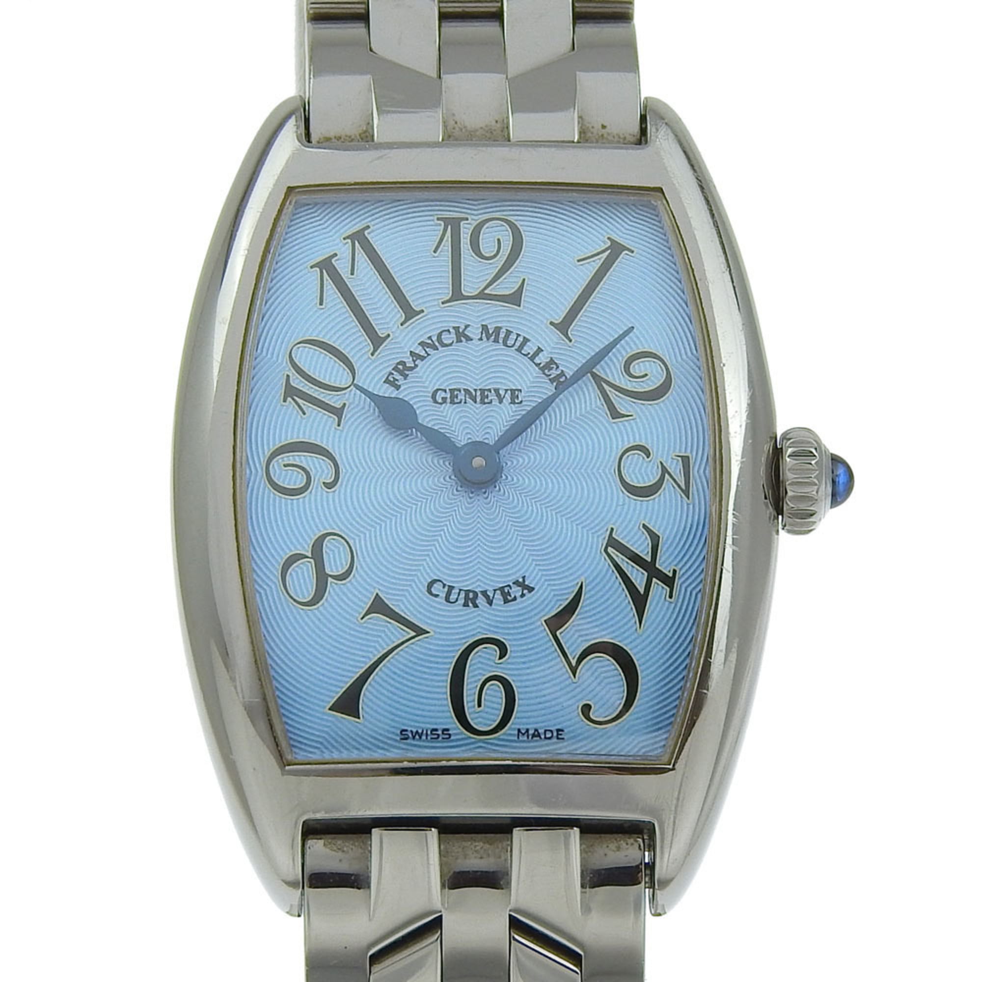 FRANCK MULLER Tonookabex Watch 1752 Stainless Steel Quartz Analog Disp