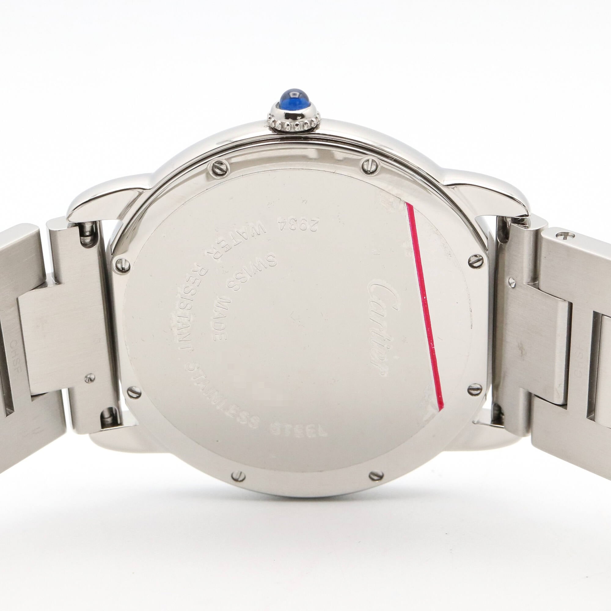 Cartier Ronde W6701005 Silver Dial Stainless steel 35mm Watch