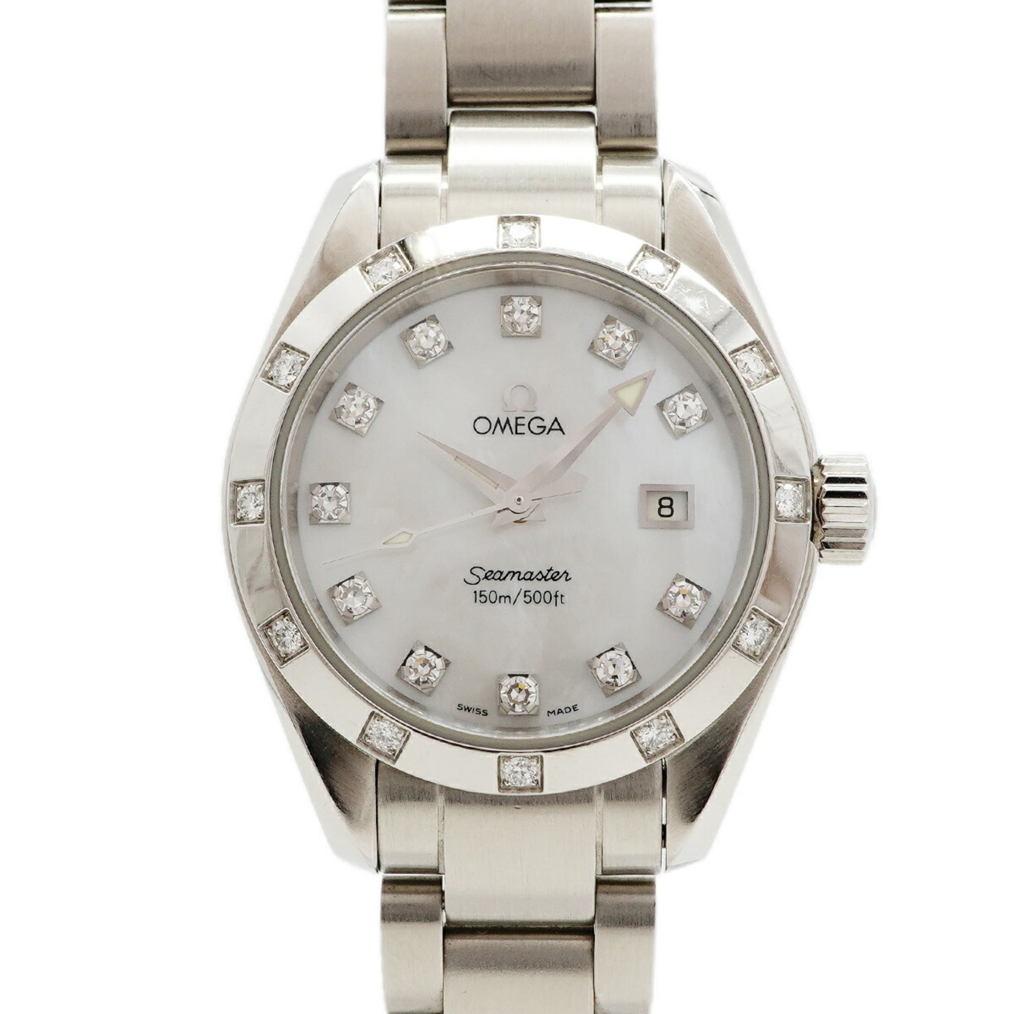 Omega Seamaster 2575.75 White Dial 29mm Watch
