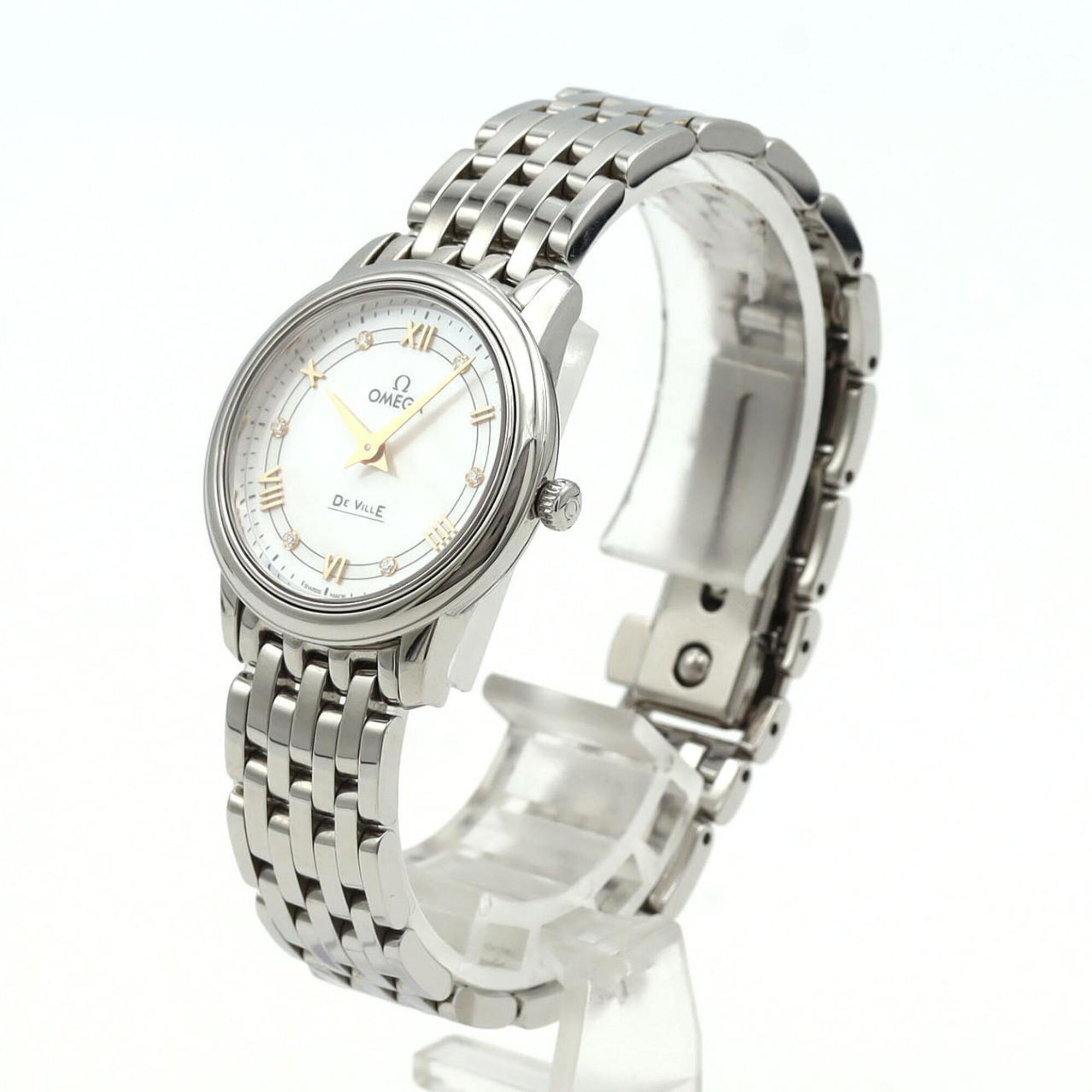 Omega De Ville Prestige 6P 424.10.27.60.55.001 Stainless Steel Quartz Watch