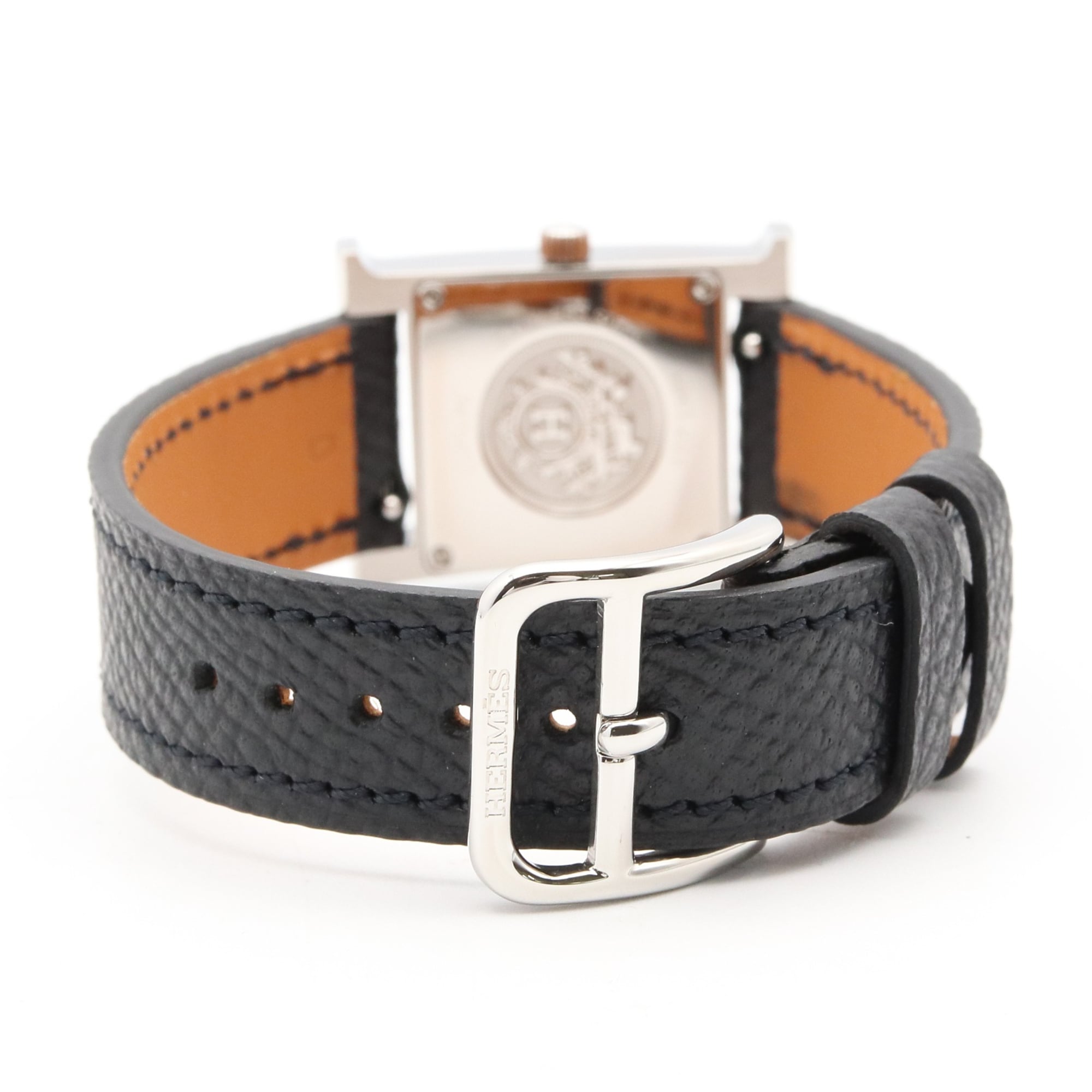 Hermes H-Watch, HH1.201 White Dial Stainless steel 21mm Watch