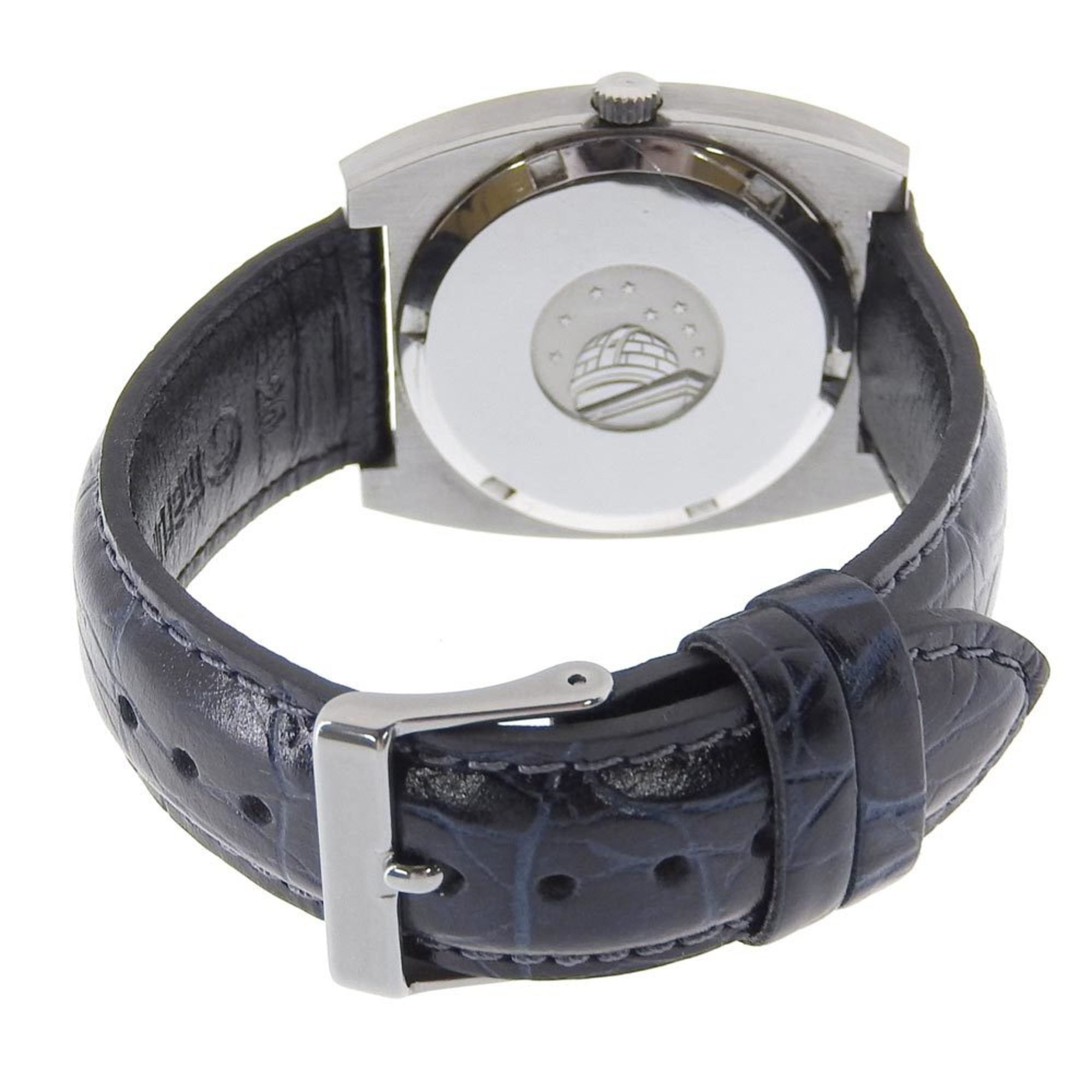 OMEGA Constellation UhrChronometer, Kaliber 1001, Edelstahl x geprägtes LederAutomatik Silber Zifferblatt, Herrenuhr S120924440