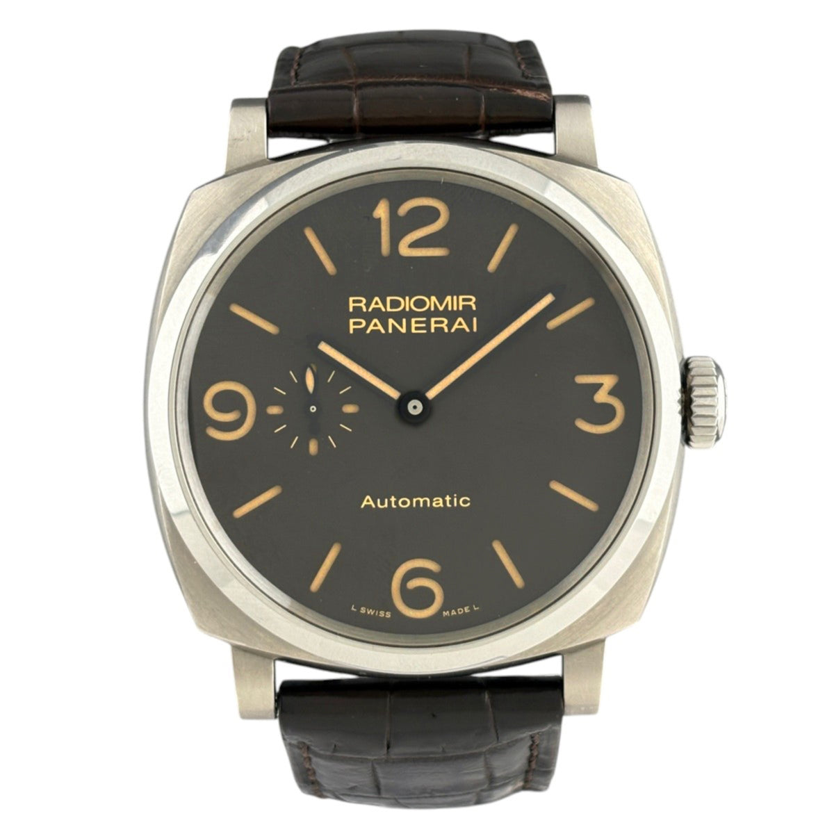 Panerai Radiomir 1940 3 Days Titanio PAM00619 Brown Dial 45mm Watch