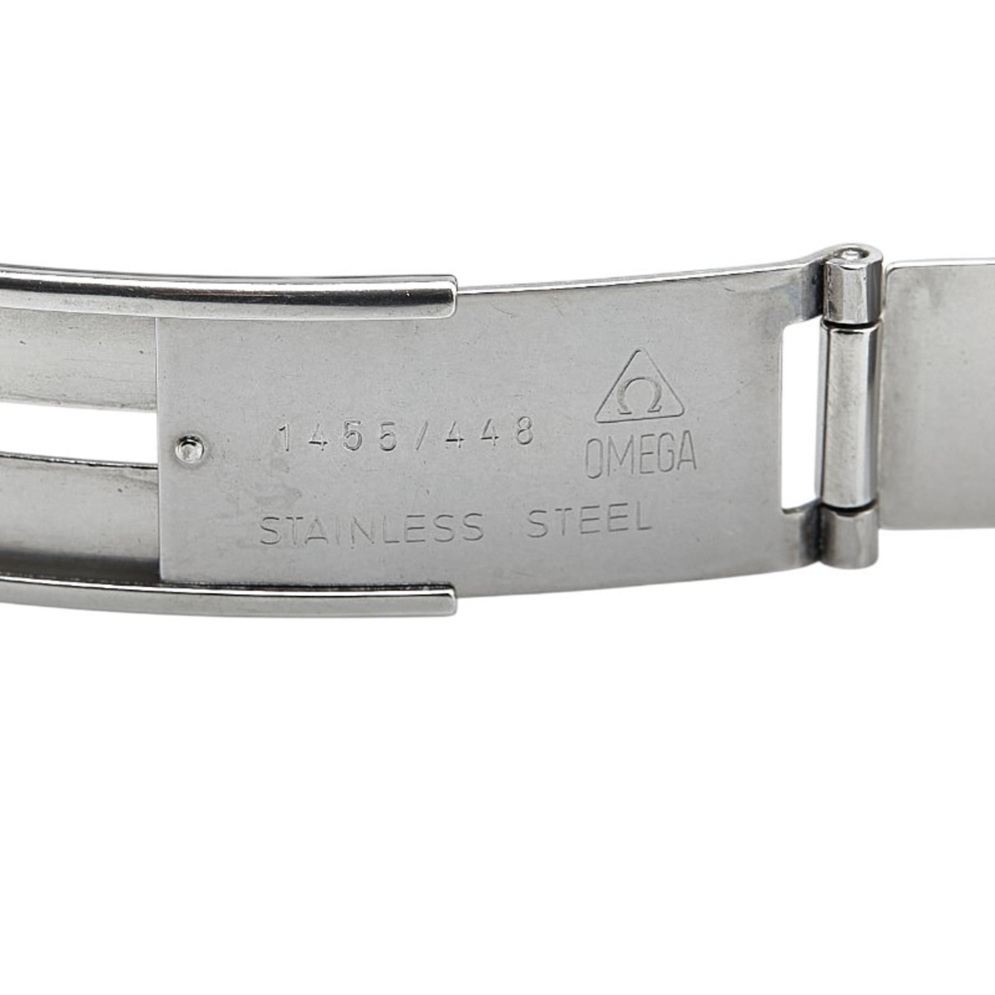 OMEGA Seamaster Polaris UhrQuarz goldenes Zifferblatt, Edelstahl, gelb, Damenmodell
