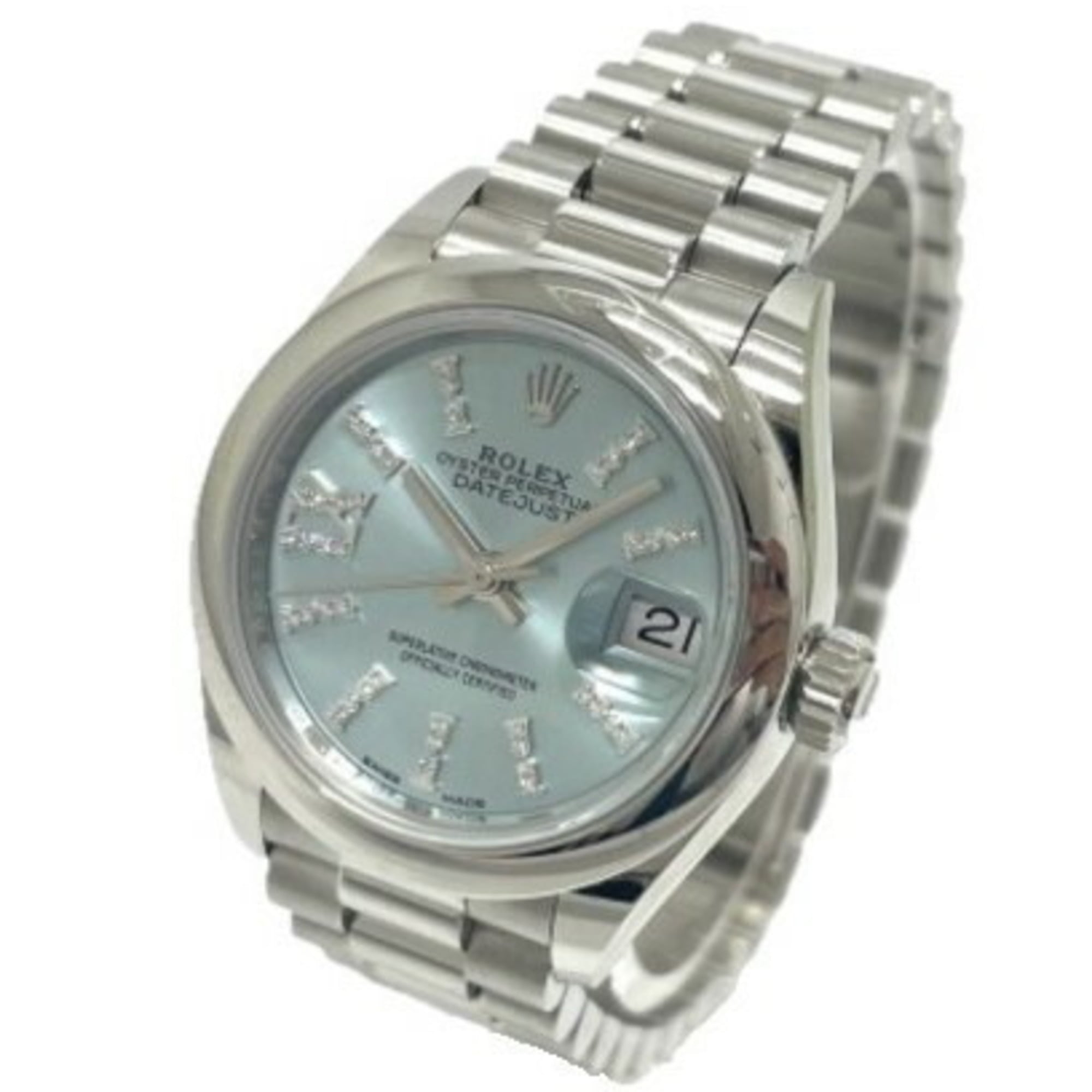 Rolex Oyster perpetual GZl16452 Blue Dial 28mm Watch