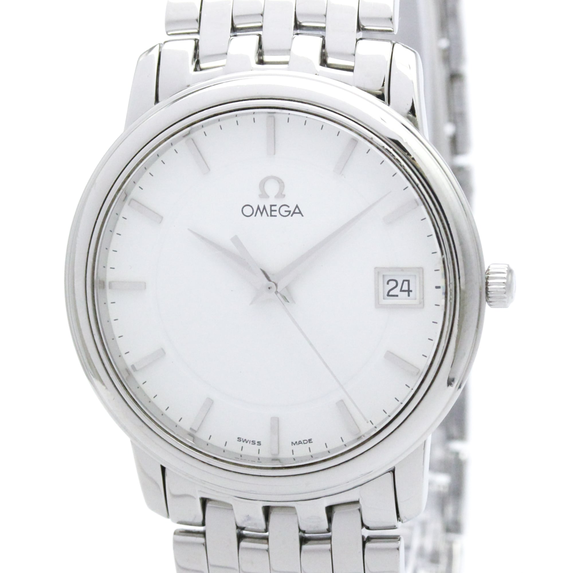 Omega De Ville 4510.21 White Dial 34mm Watch