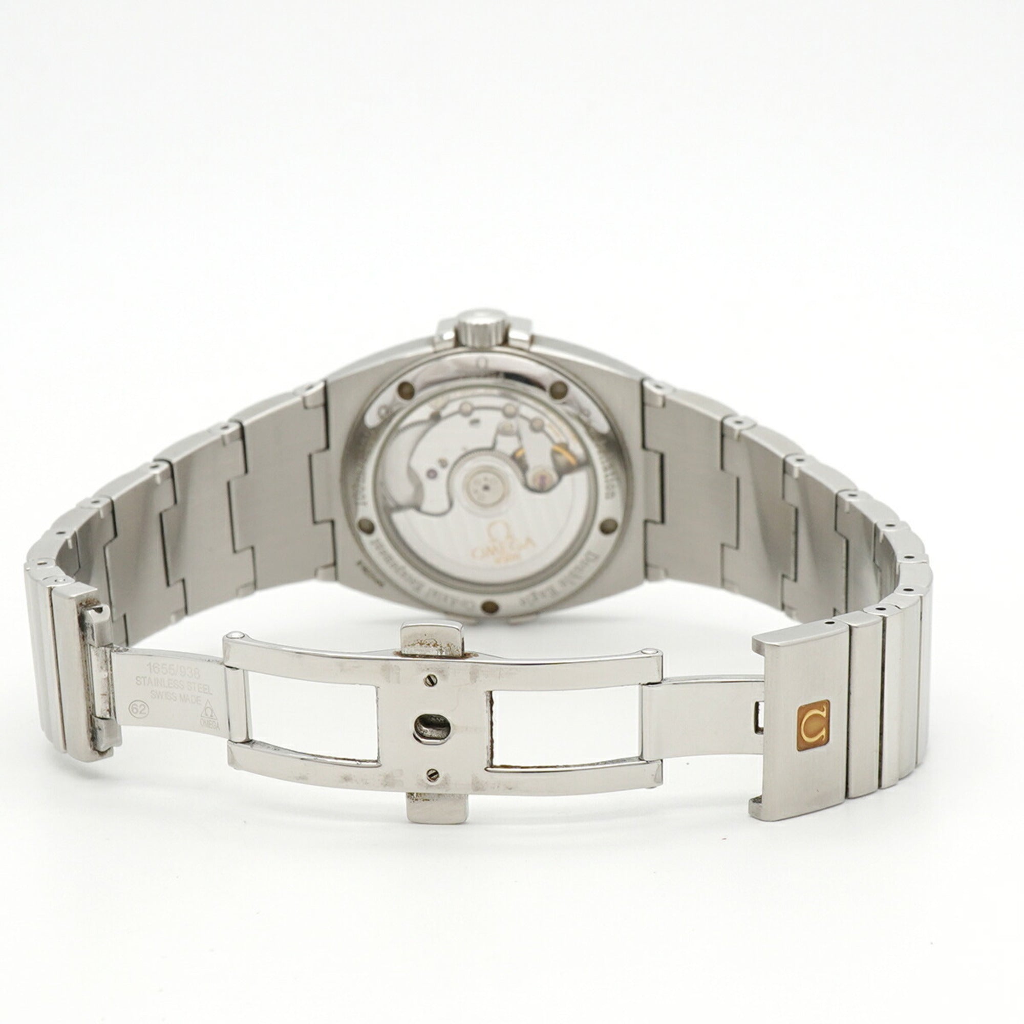 Omega Constellation Double Eagle 1501.10 herenhorloge met gouden wijzerplaat