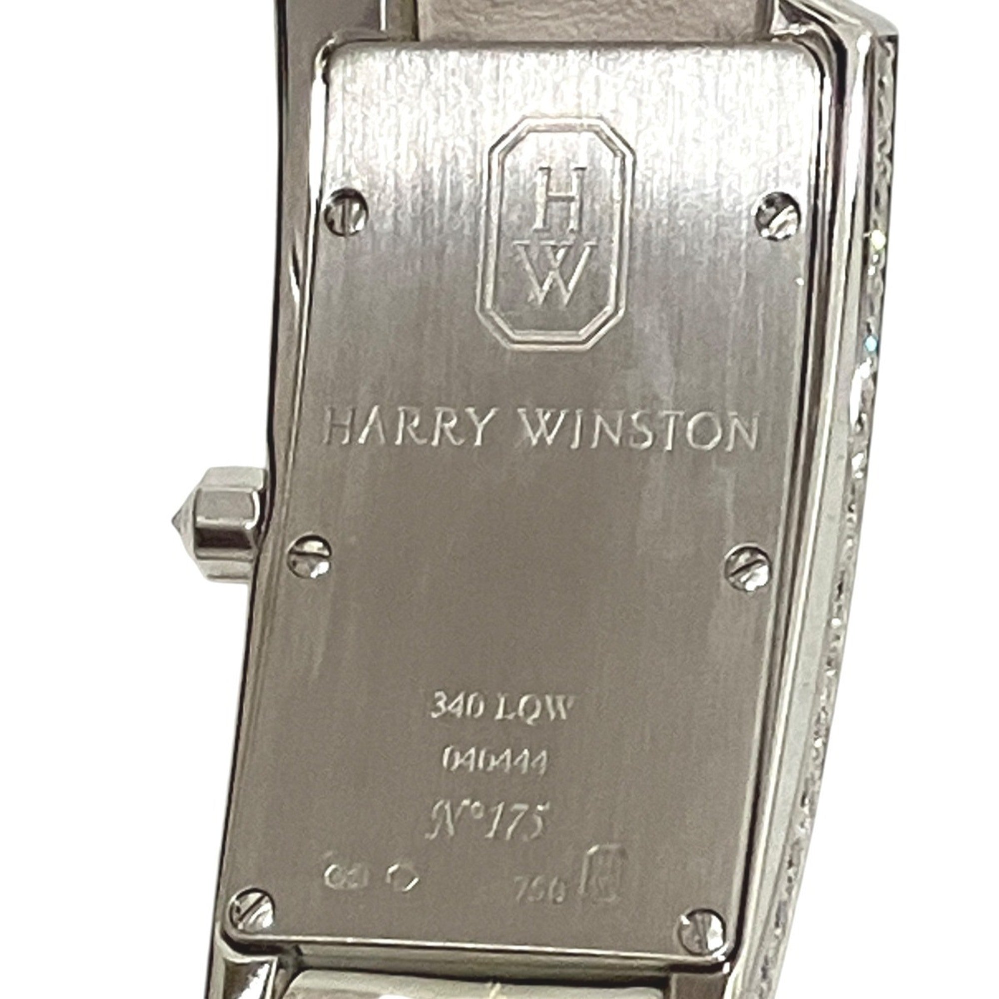 Montre Harry Winston Avenue Traffic 340LQW Blanc avec cadran de 19 mm