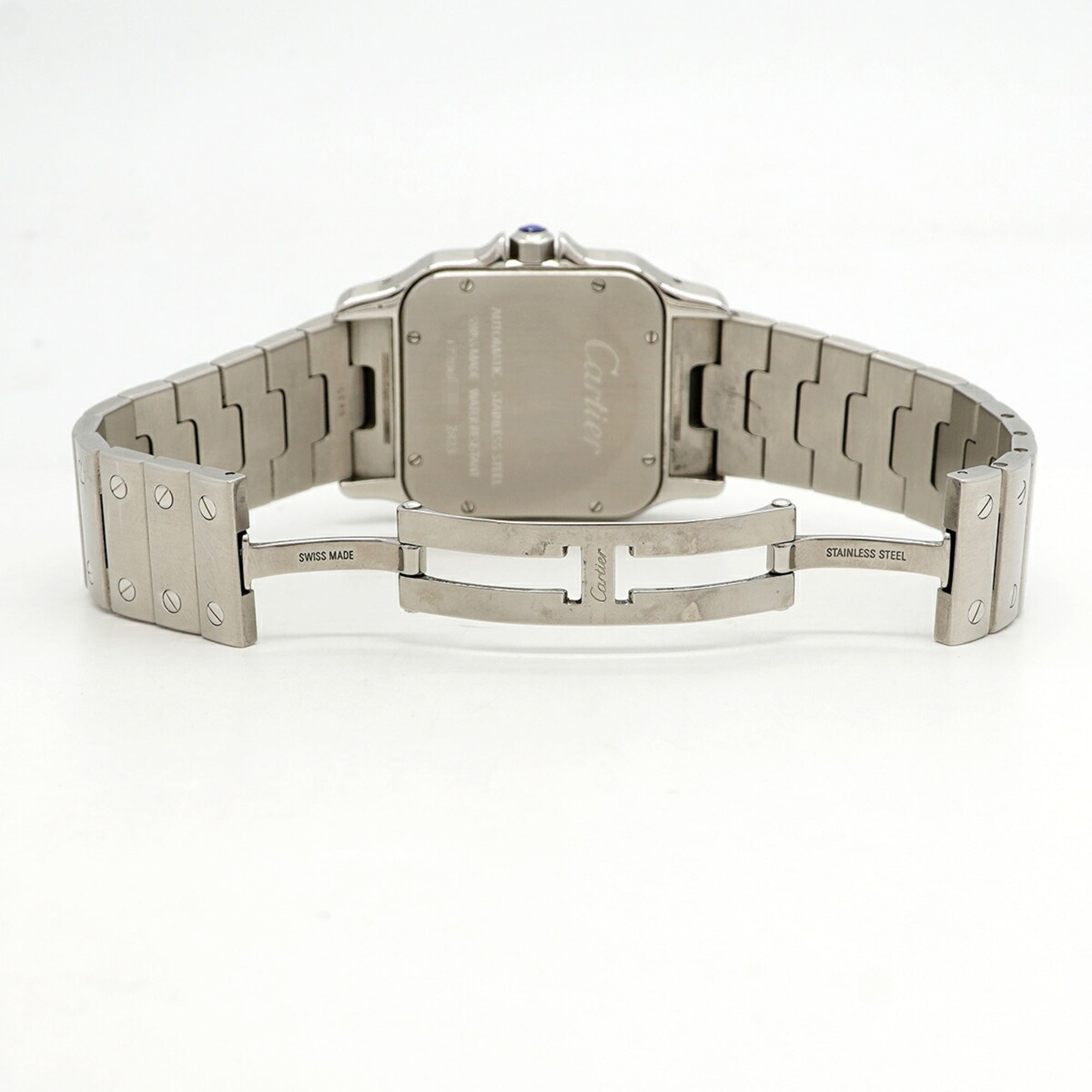 Cartier Santos Galbee XL W20098D6 Silver Dial