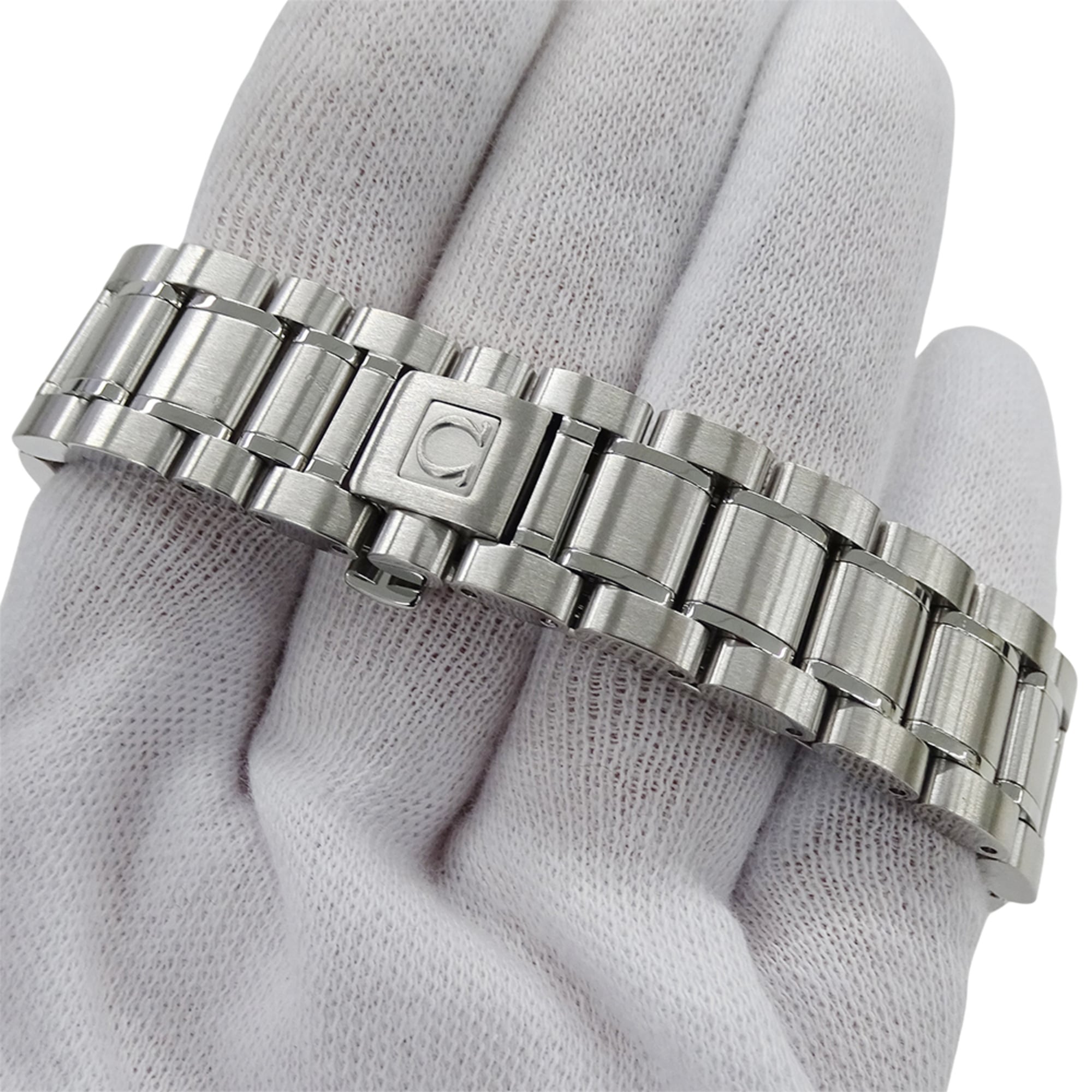 Omega Speedmaster Date 3513.54 herenhorloge, merknaam, chronograaf, automatisch, roestvrij staal (SS), zilver, zwart