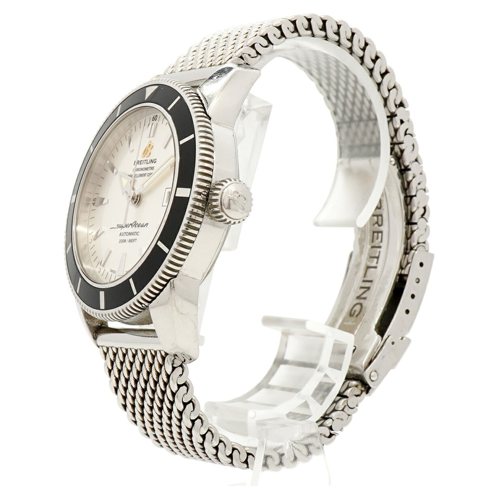 Breitling Superocean A1732124/A17321 Silver Dial 42mm Watch