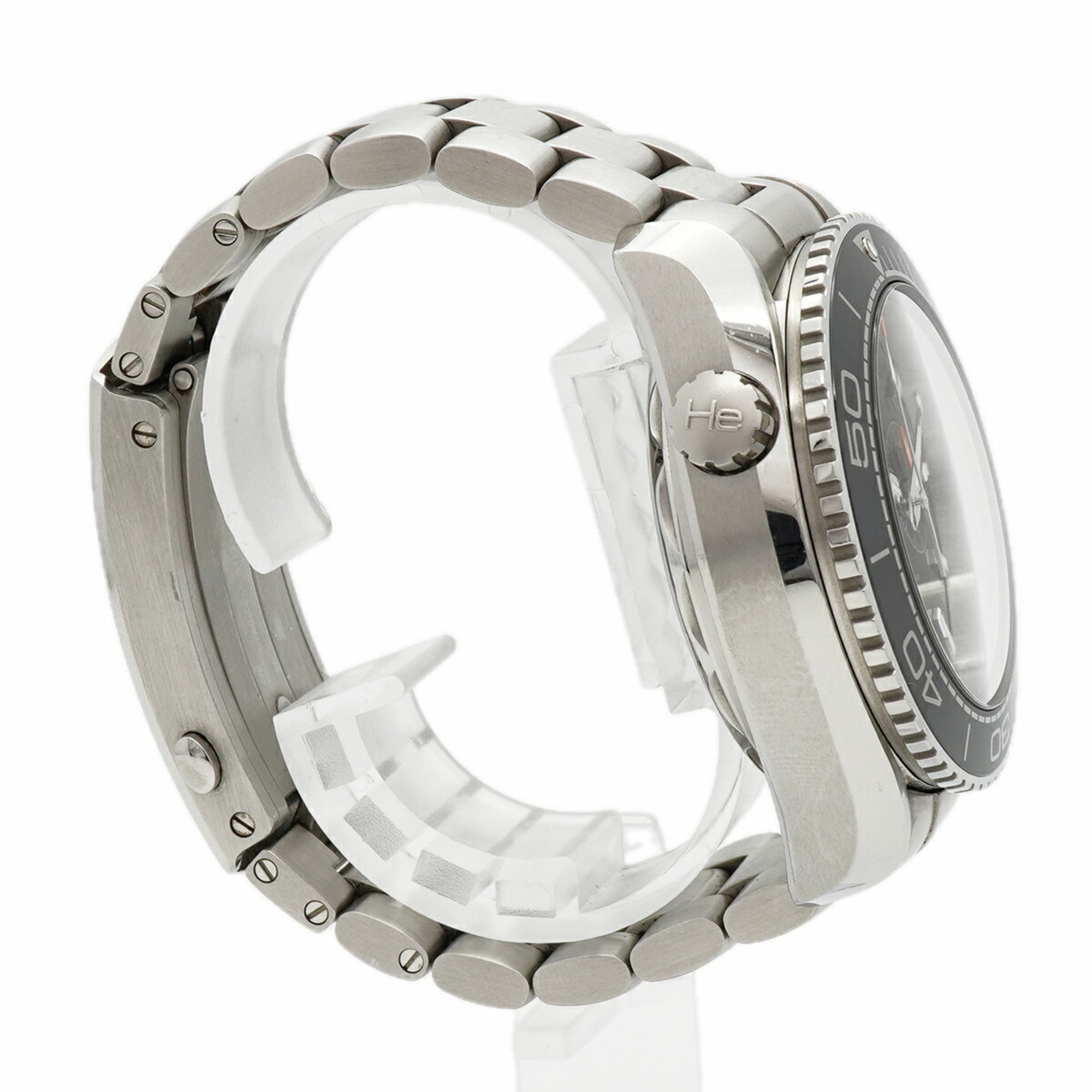 Omega Seamaster Planet Ocean 215.30.46.51.01.001 Herrenuhr Schwarz Zifferblatt
