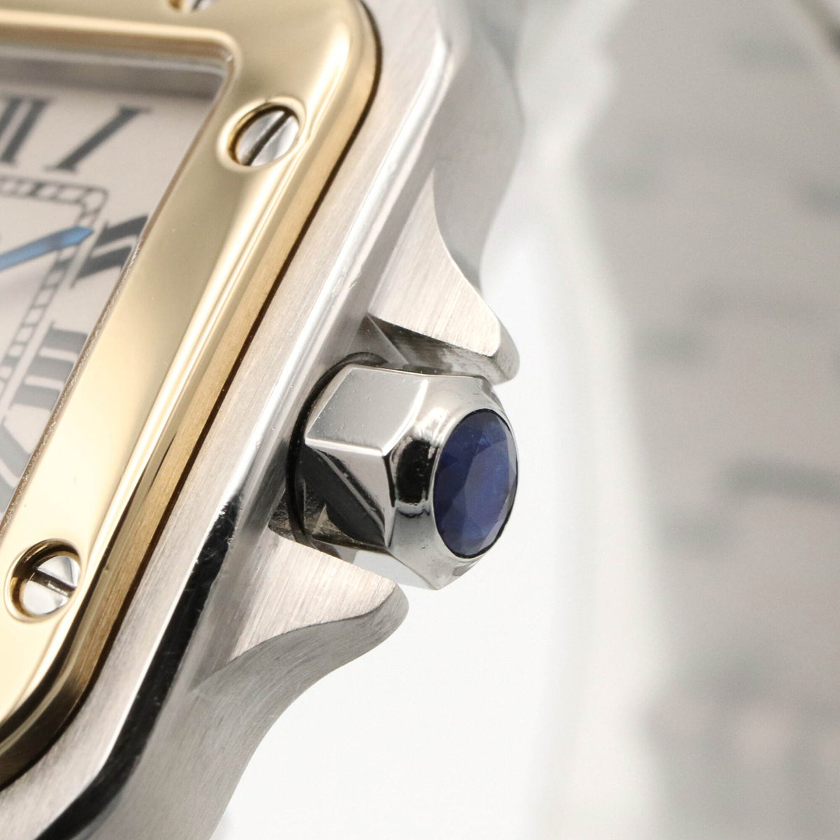 Cartier Santos Galbee SM W20012C4 Silver Dial 23mm Watch
