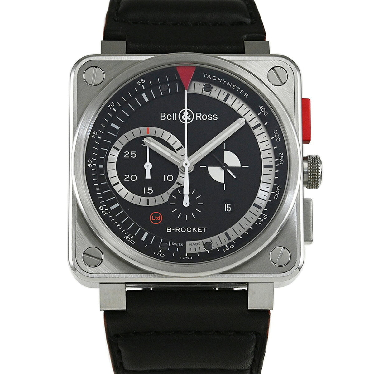 Bell & Ross BR 01-94 B-ROCKET BR0194-B-ROCKET/SCA Black, Silver Dial 46mm Watch