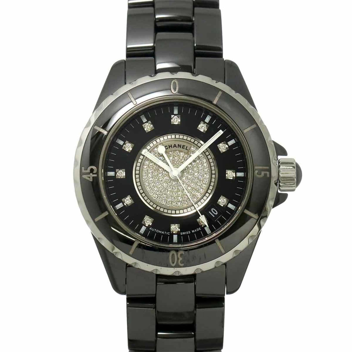 Chanel J12 H1757 Black Dial 39mm Watch