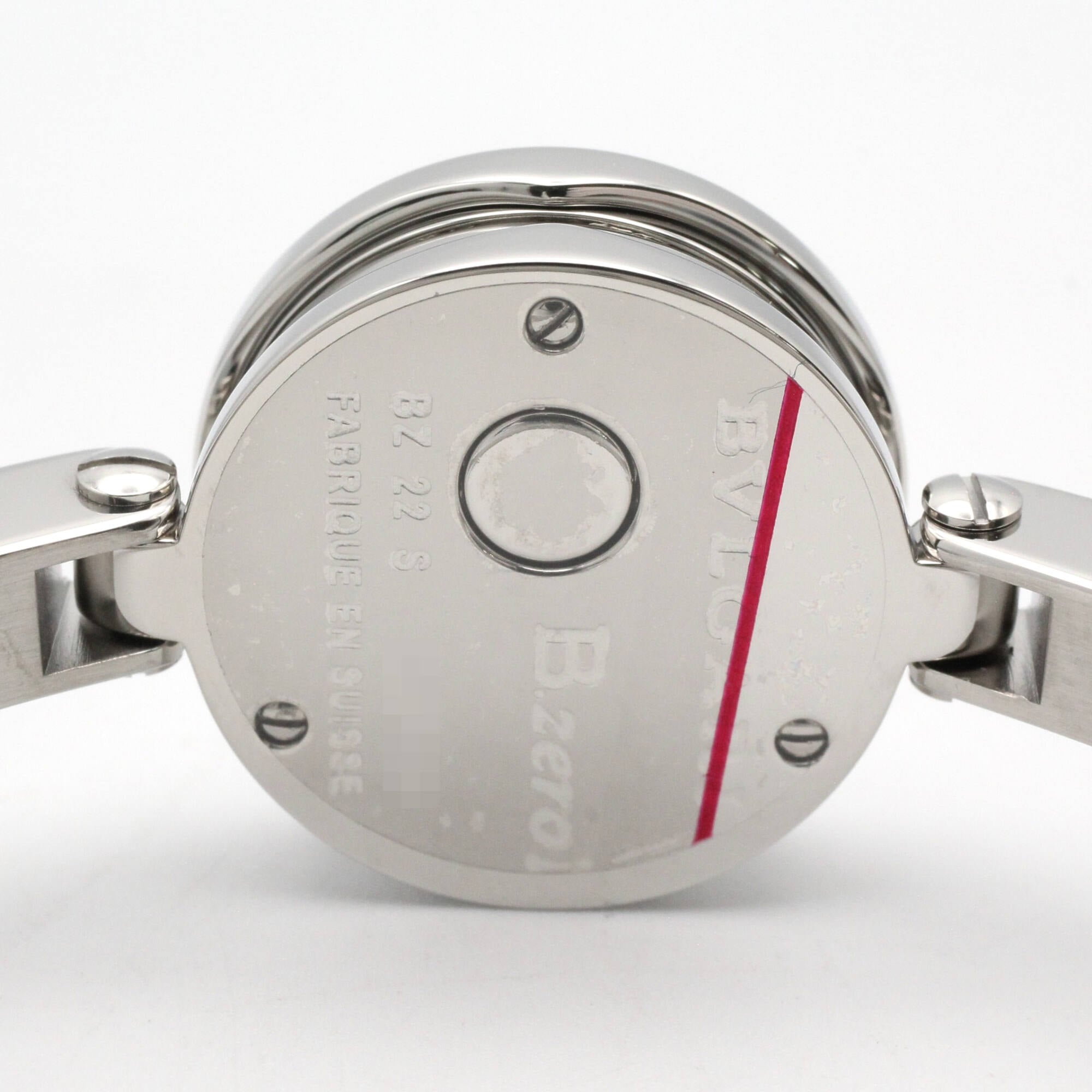 Bulgari BVLGARI B-zero1 Butterfly Stainless Steel Diamond Wo White/White Shell BZ22S