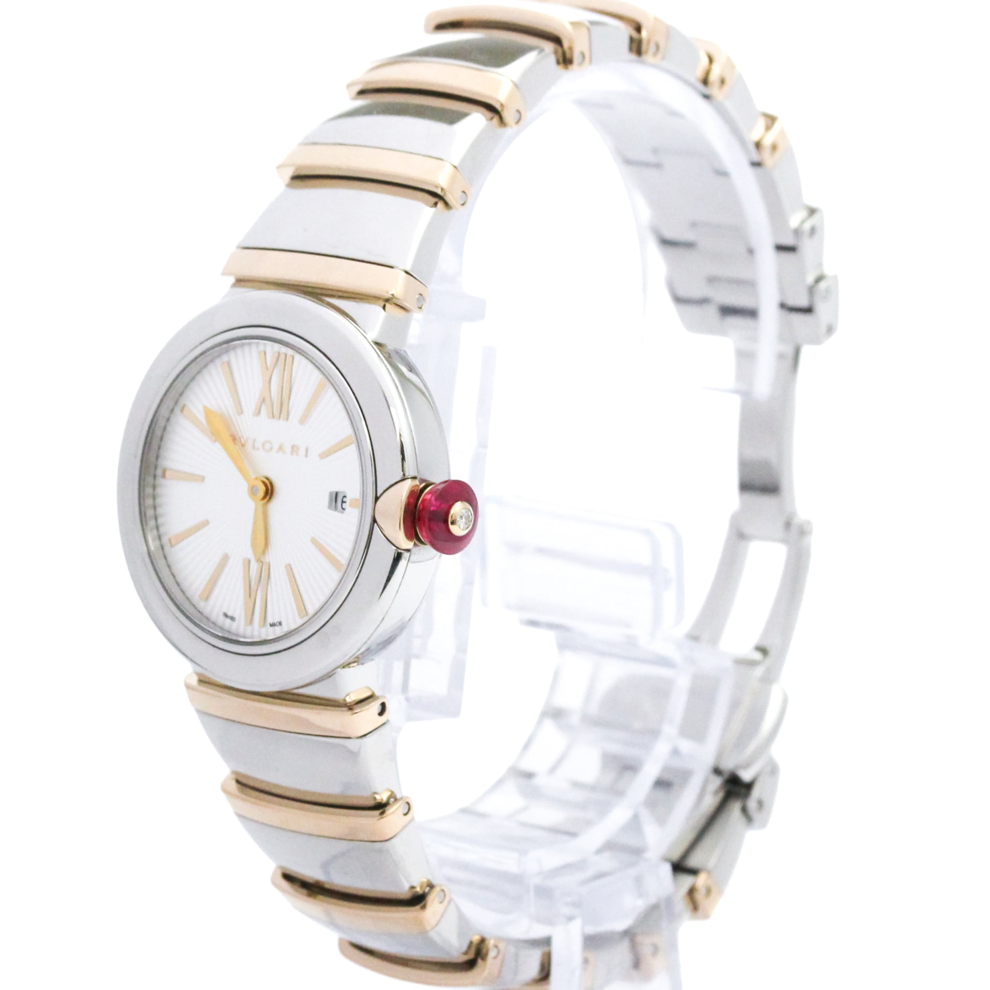 Bvlgari Lvcea LUP28SG Silver Dial 28mm Watch