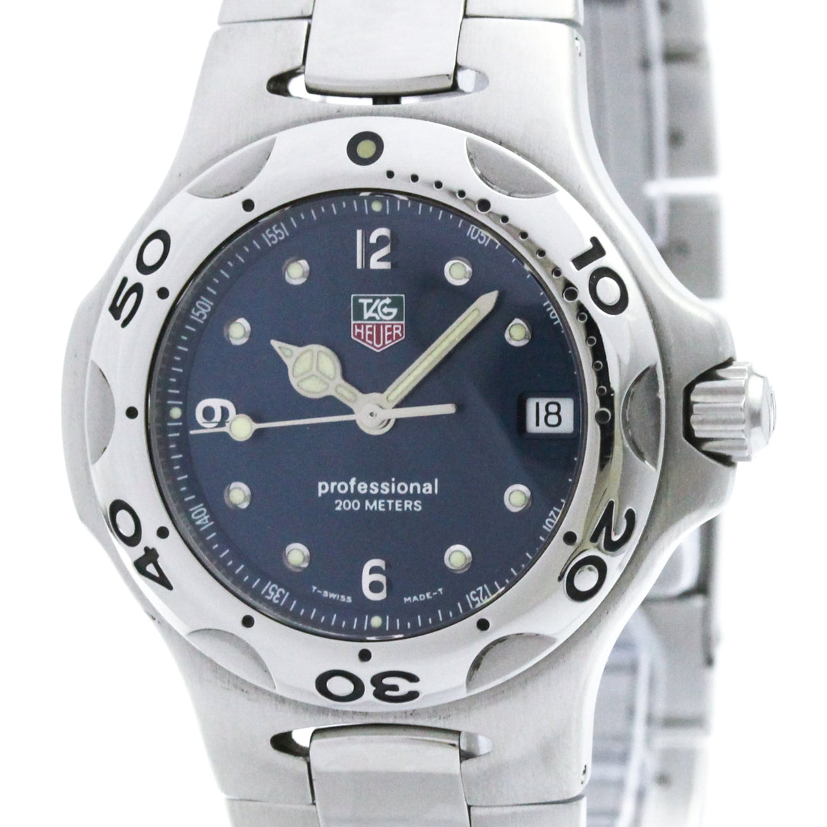 TAG Heuer Kirium WL1213, blaues Zifferblatt, 33 mm Uhr