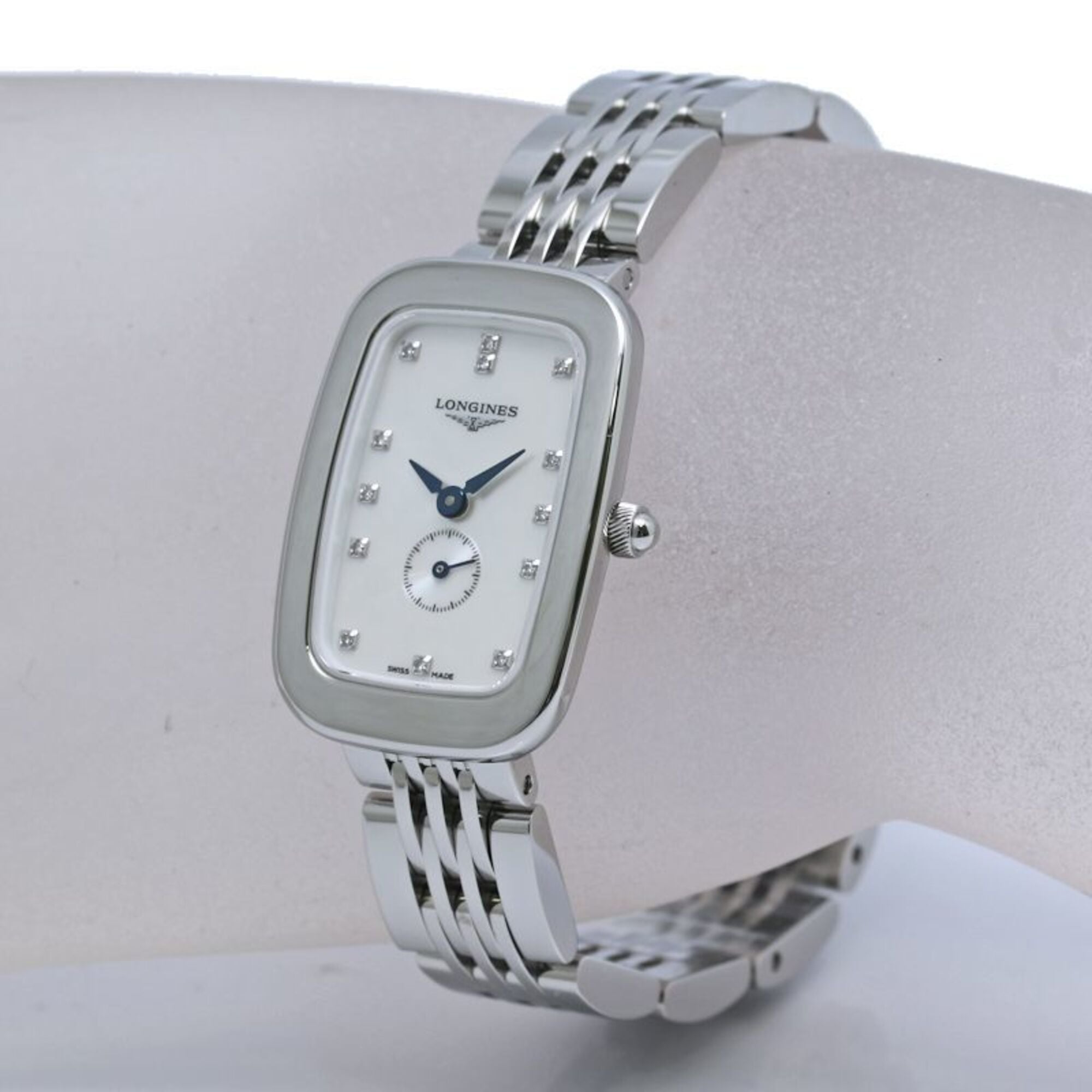 Longines Equestrian L6.141.4.87.6 White Dial 22mm Watch