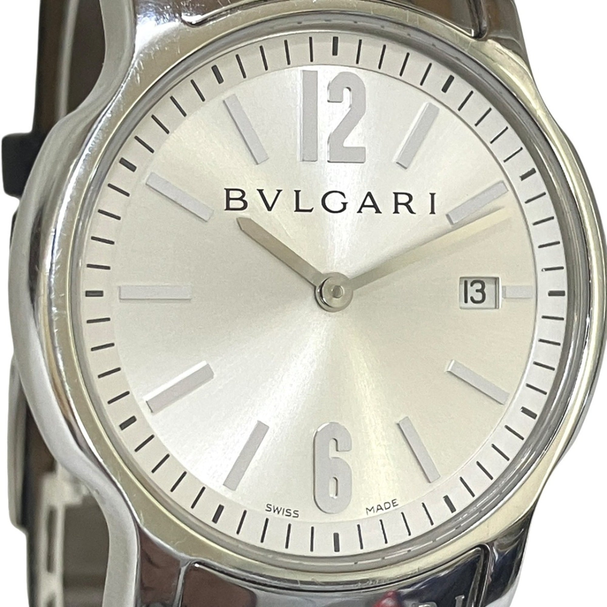 Bulgari BVLGARI ST35S Silver Dial 35mm Watch