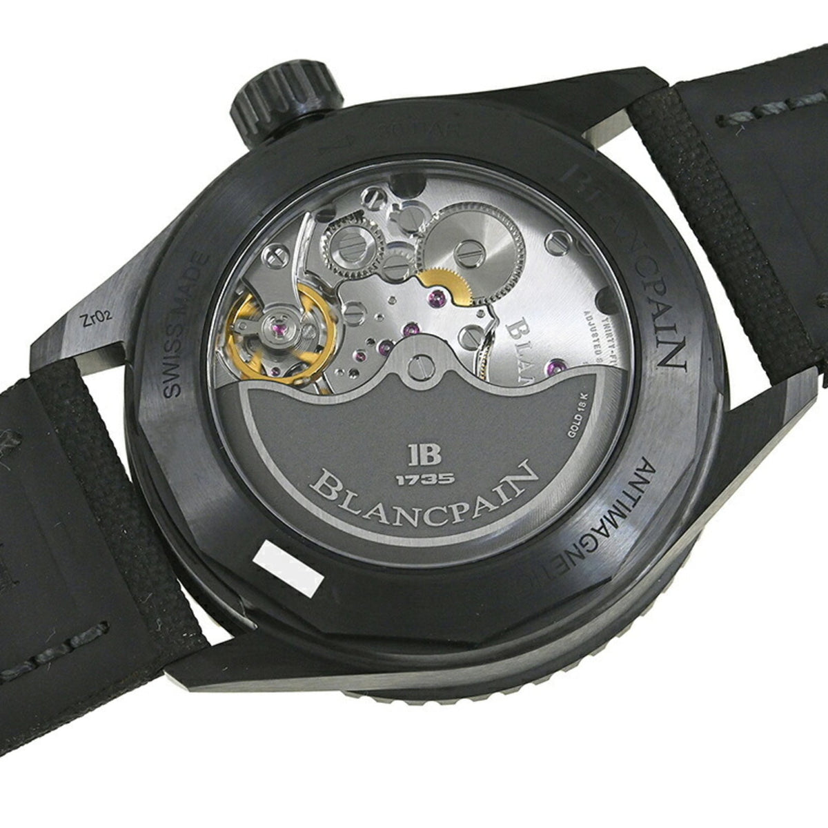 Blancpain Fifty Fathoms Bathyscaphe 5000 0130 B52A Black Dial 43mm Watch