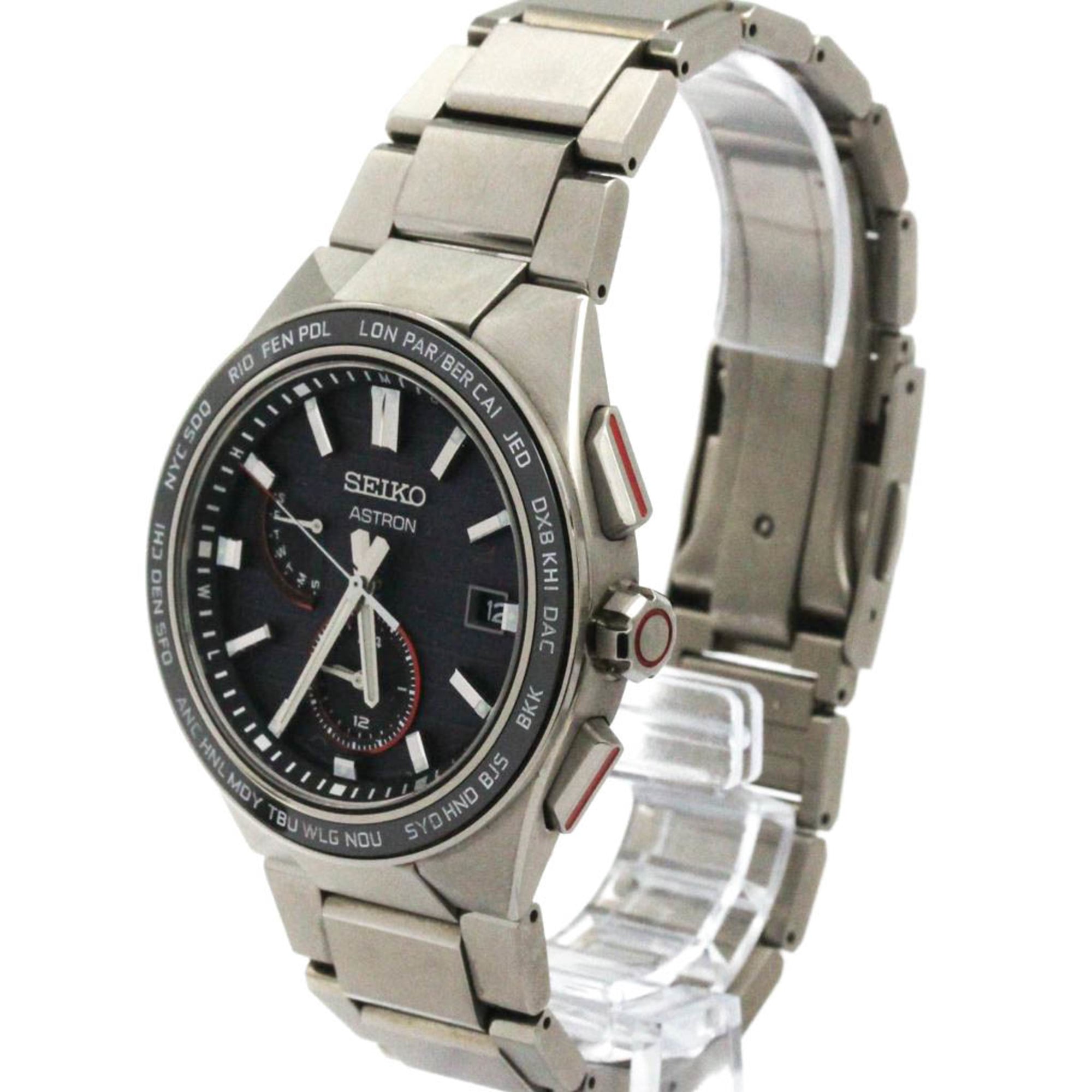 SEIKO Astron JAL 70th Anniversary Titanium Solar Radio Waves Mens Watch SBXY075(8B63-0BK0)