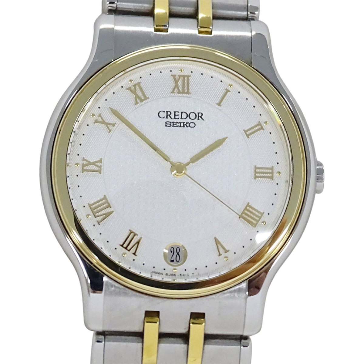 Seiko Credor 8J86-6A00 8J86-6A00 GCAZ004 Silber Zifferblatt 33 mm Uhr