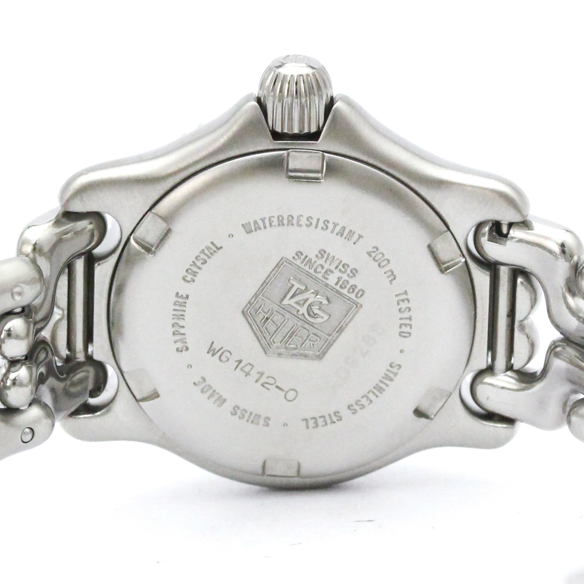 TAG Heuer Sel WG1412 White Dial 24mm Watch