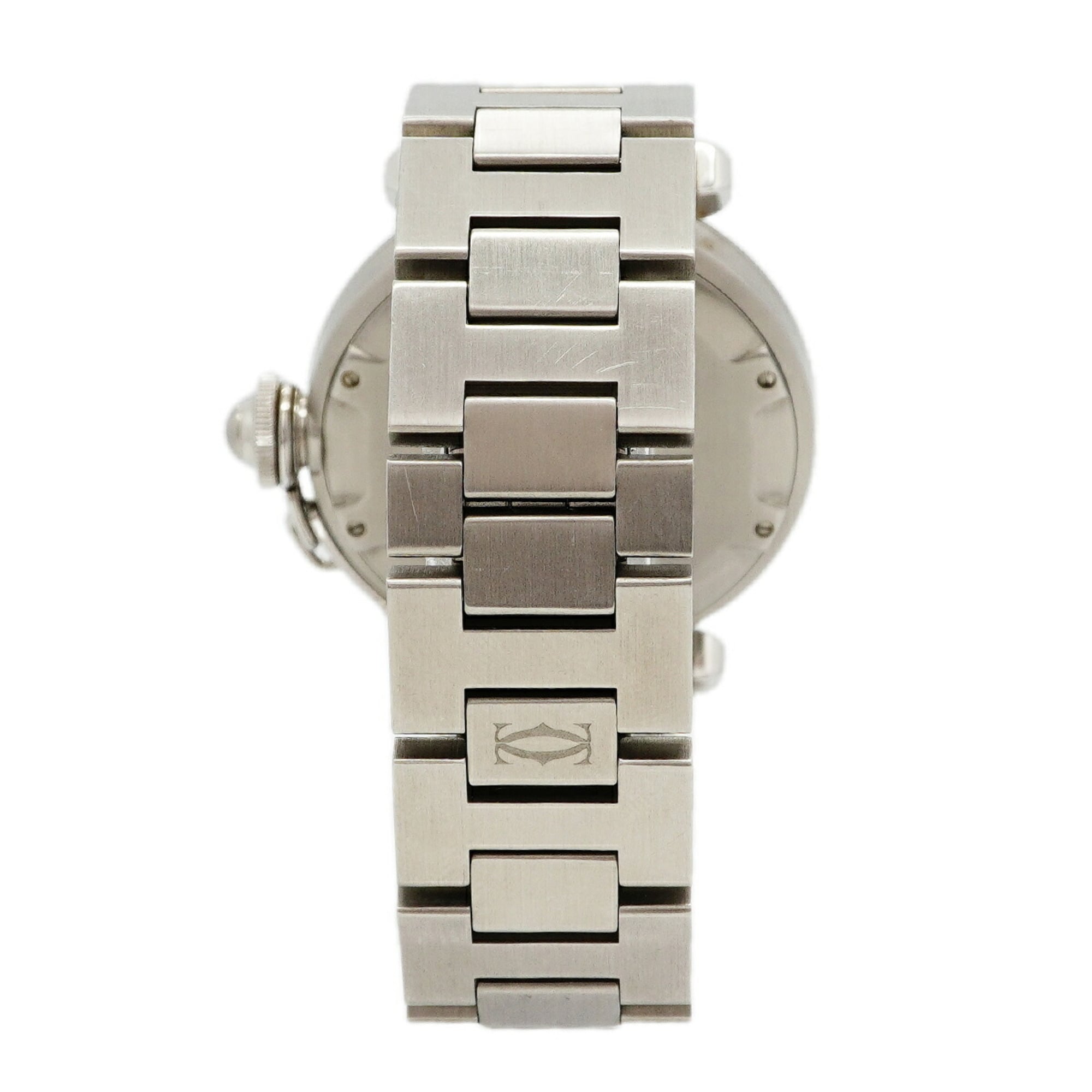 Cartier Pasha C W31023M7 Silver Dial (Boys' Size)