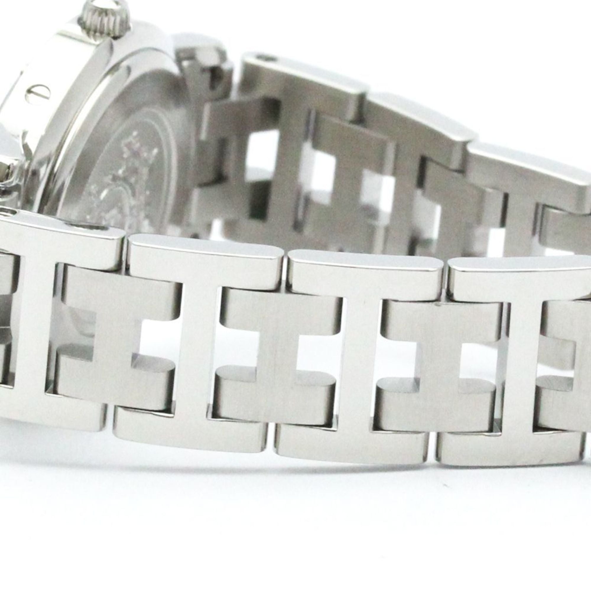 Hermes Clipper Quarz-Damen-Eleganzuhr aus Edelstahl CL4.210