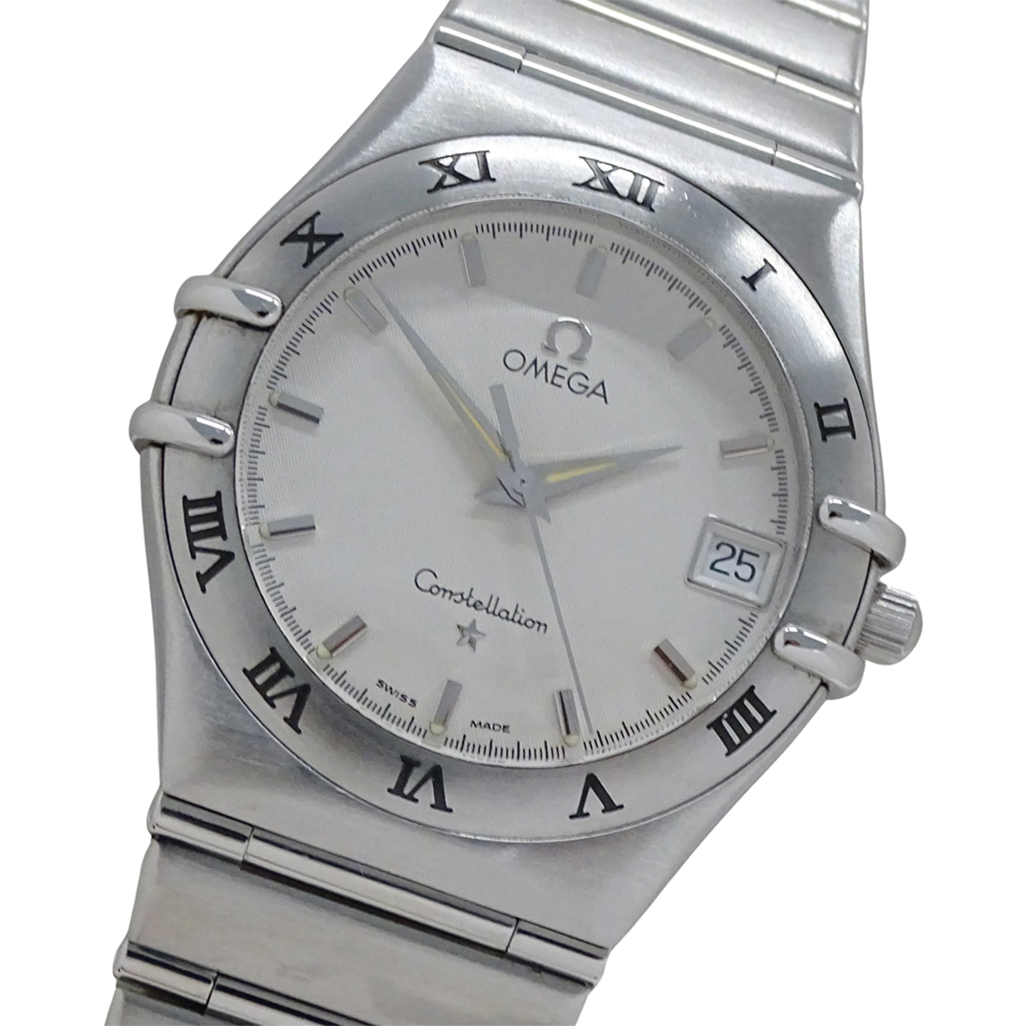 Omega Constellation 1512.3 horloge met zilveren wijzerplaat, 33 mm