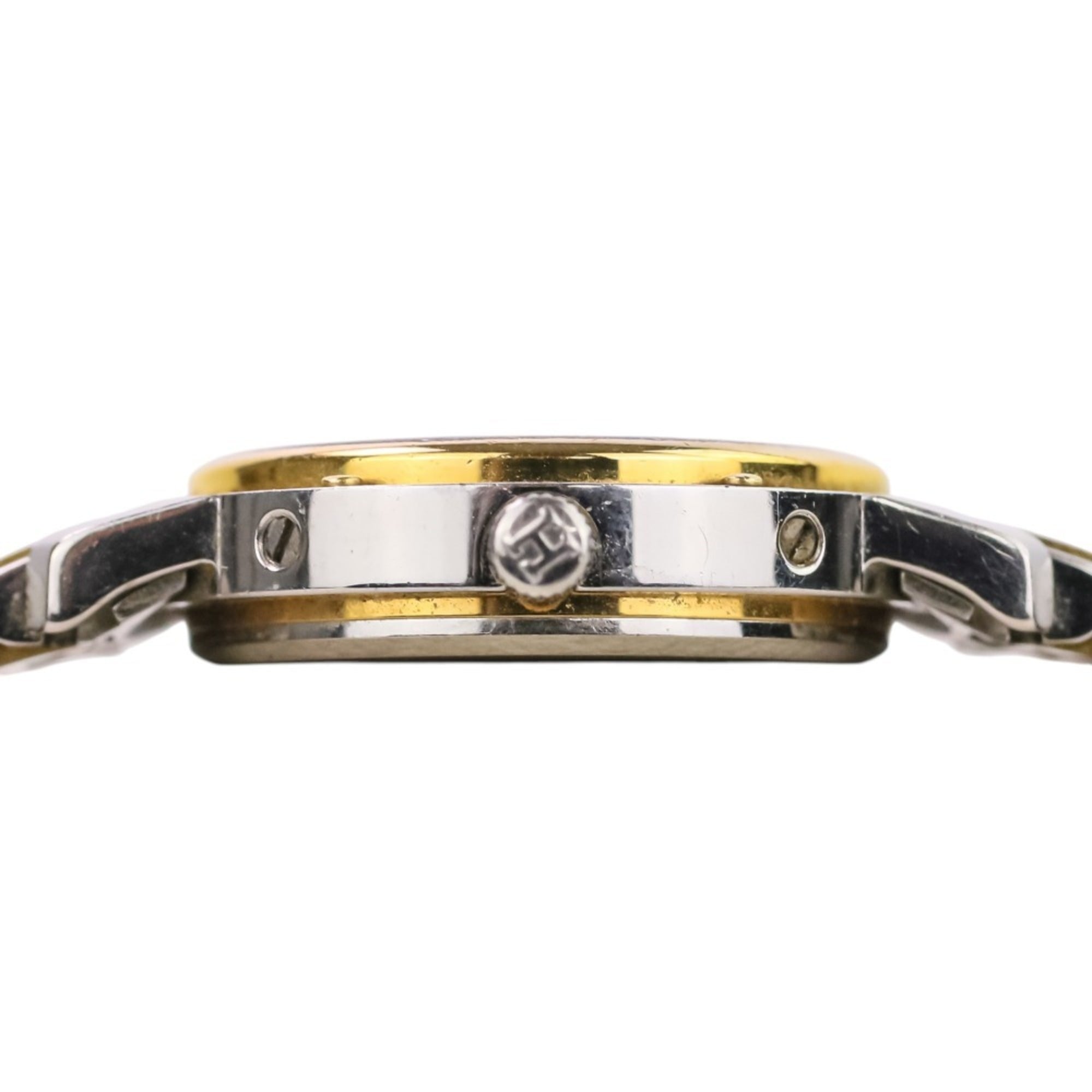Montre Quartz pour femme Hermes Clipper Combination CL3.240, cadran Blanc avec des touches argentées et dorées