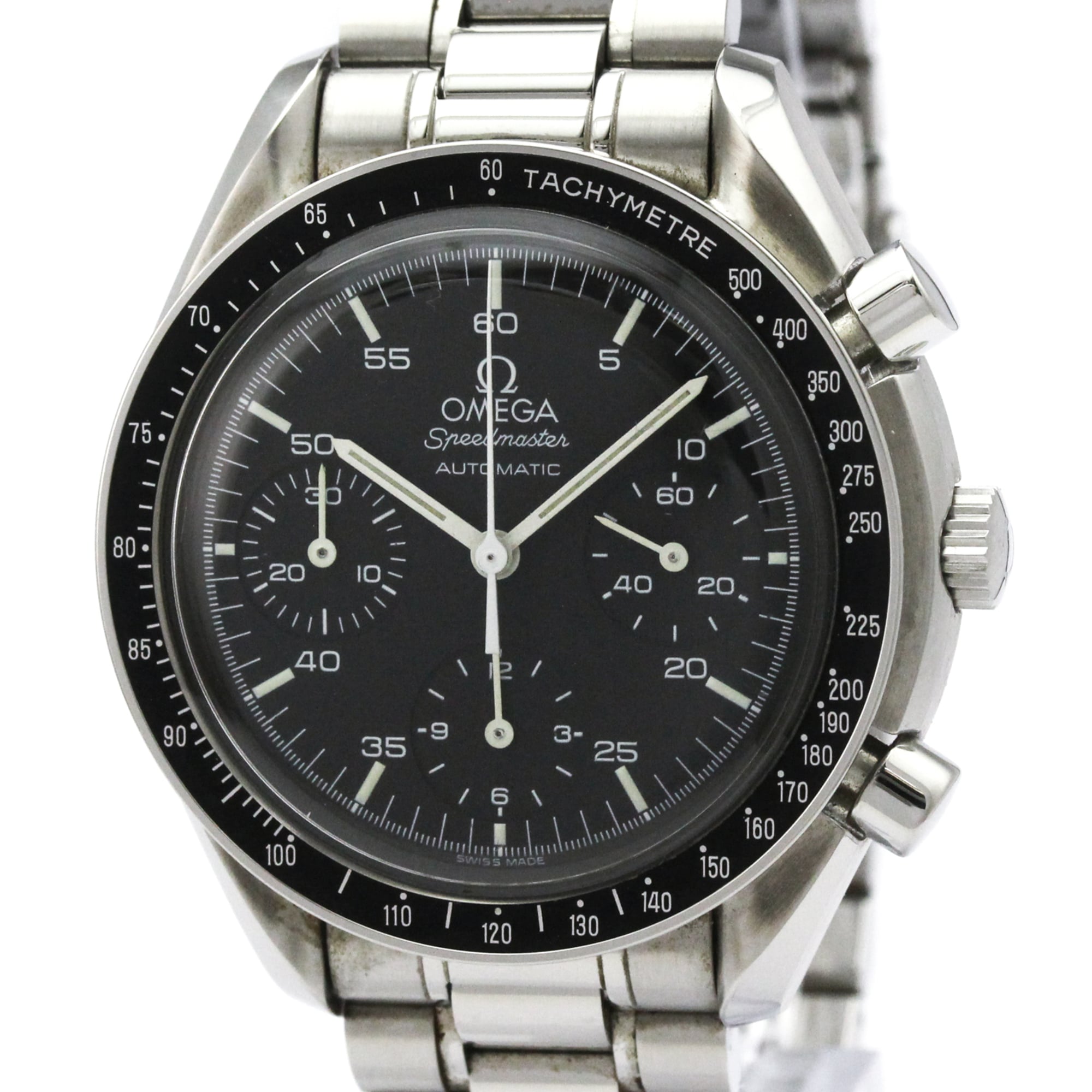 OMEGA Speedmaster Automatic Steel Mens Watch 3510.50 Polished