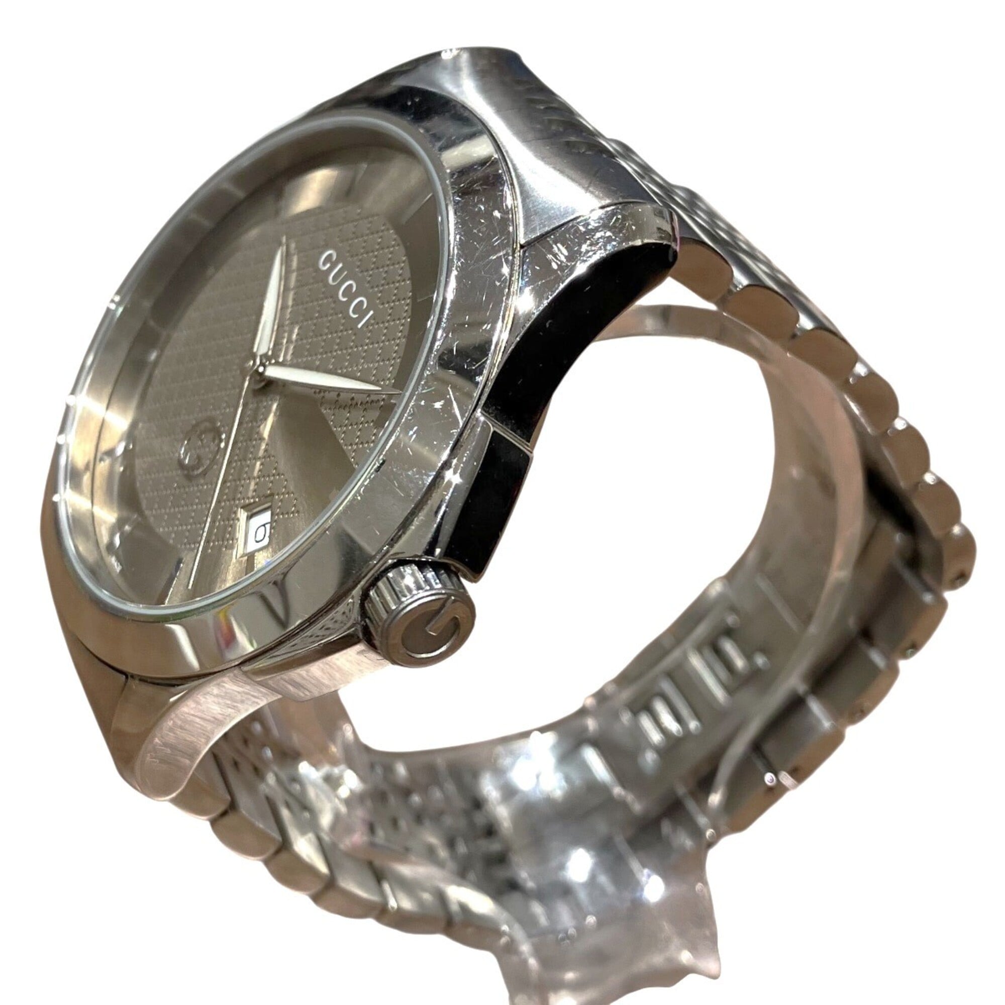 Gucci G-Timeless 126.4 Brown Dial 40mm Watch