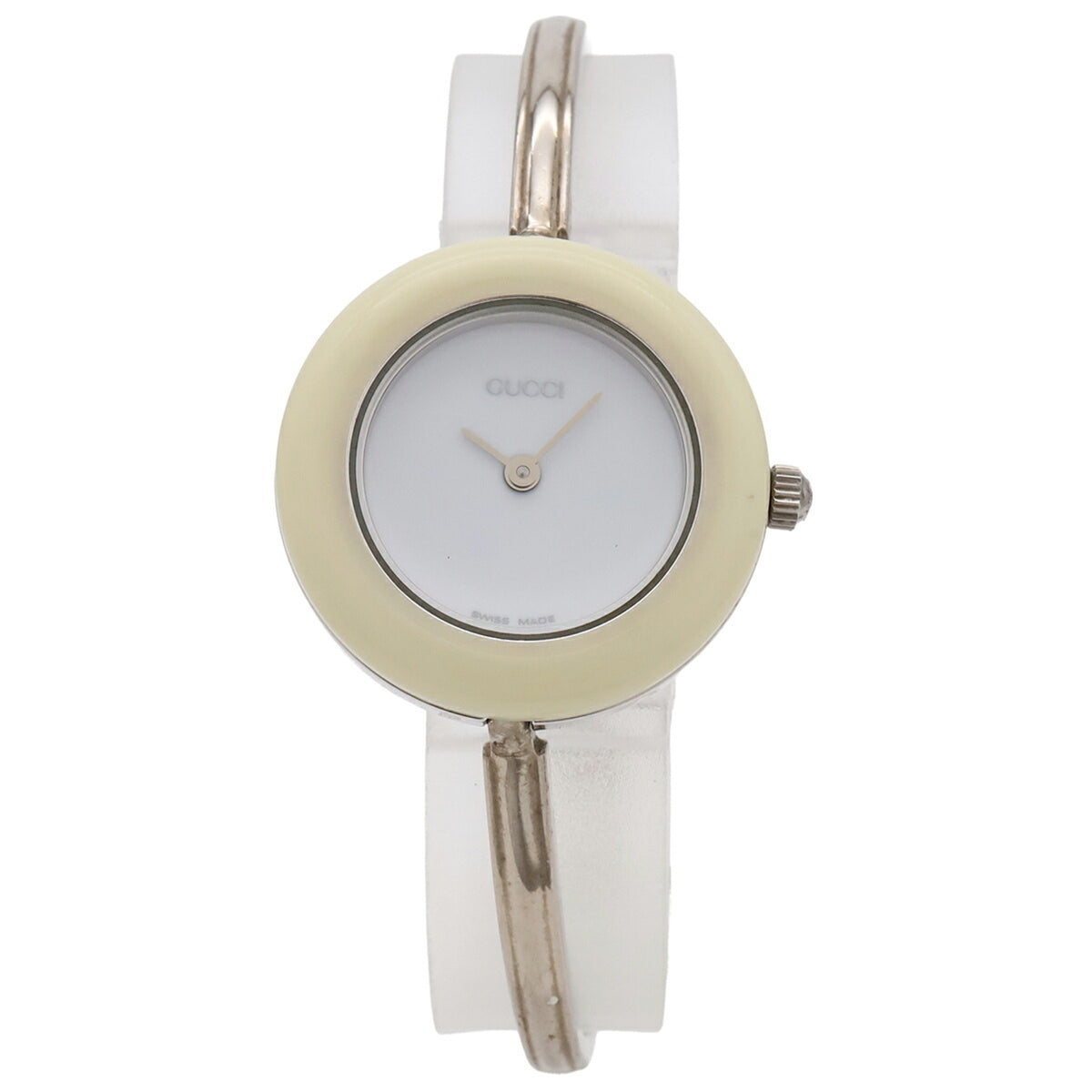 Gucci Change Bezel 11/12.2 White Dial 26mm Watch