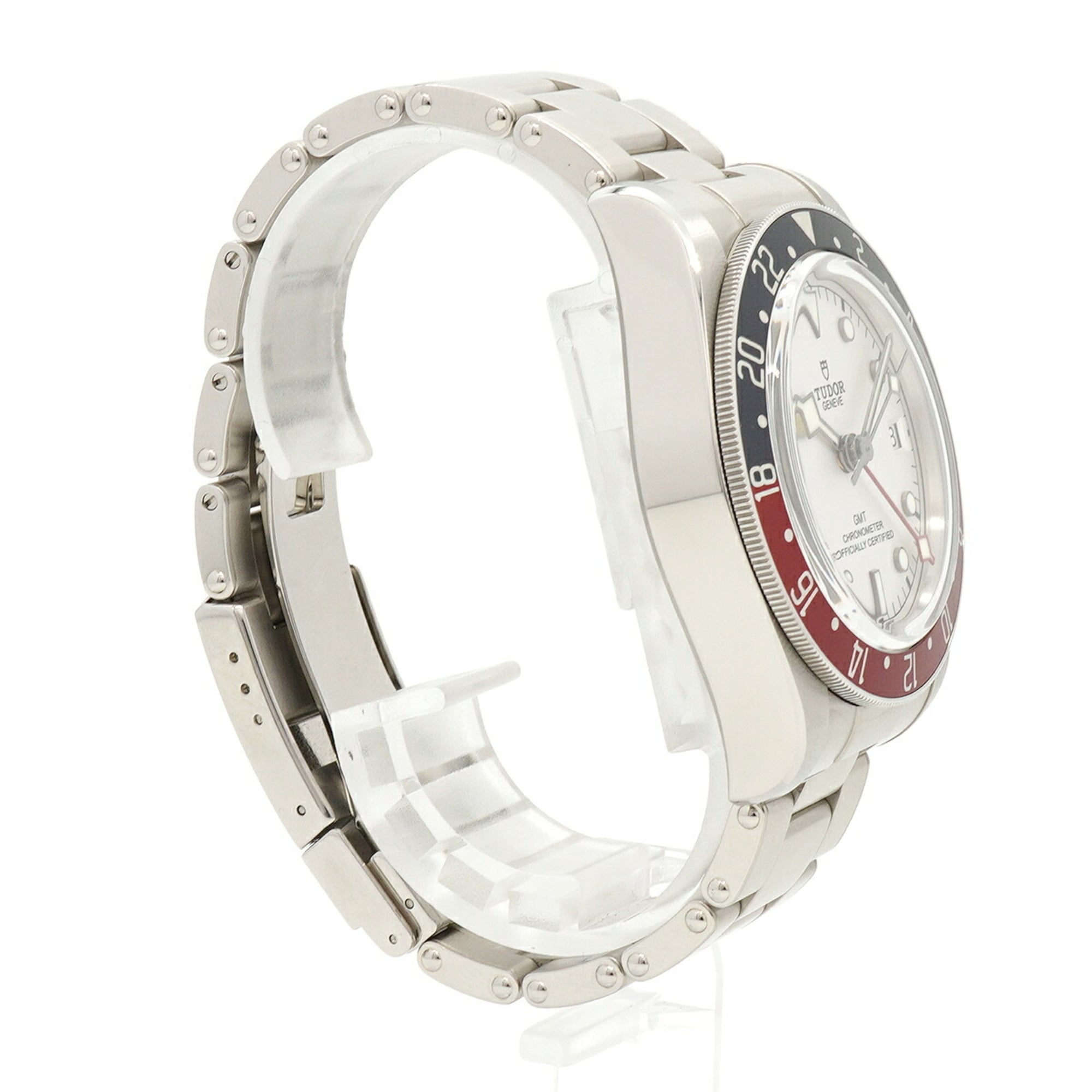 Tudor Black Bay GMT 79830 Silver Dial 41mm Watch