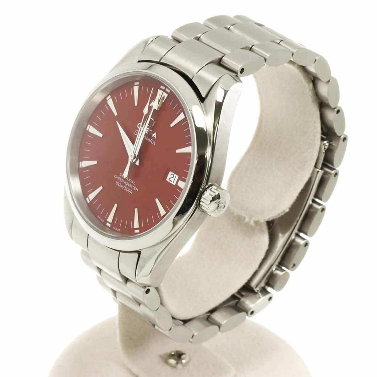 Omega Seamaster Aqua Terra Co-Axial 2503 60 Red color Dial 39mm Watch