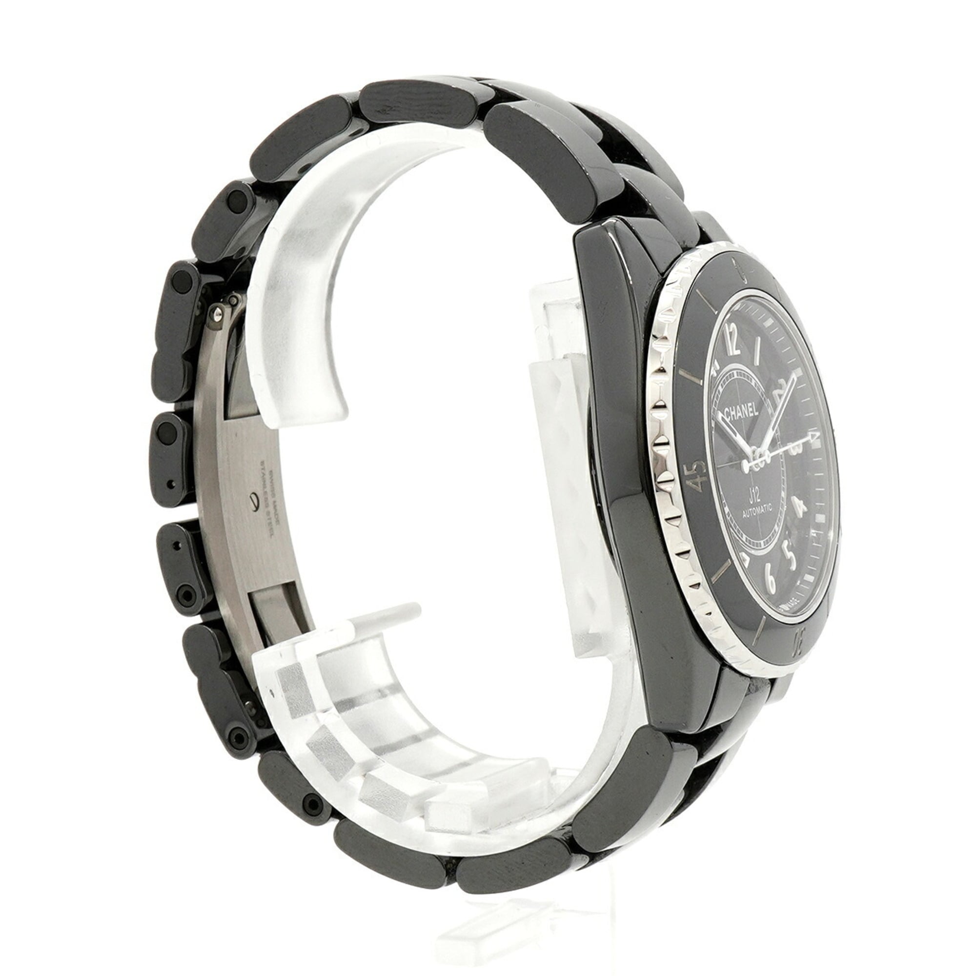 Chanel J12 H5697 Black Dial 39mm Watch