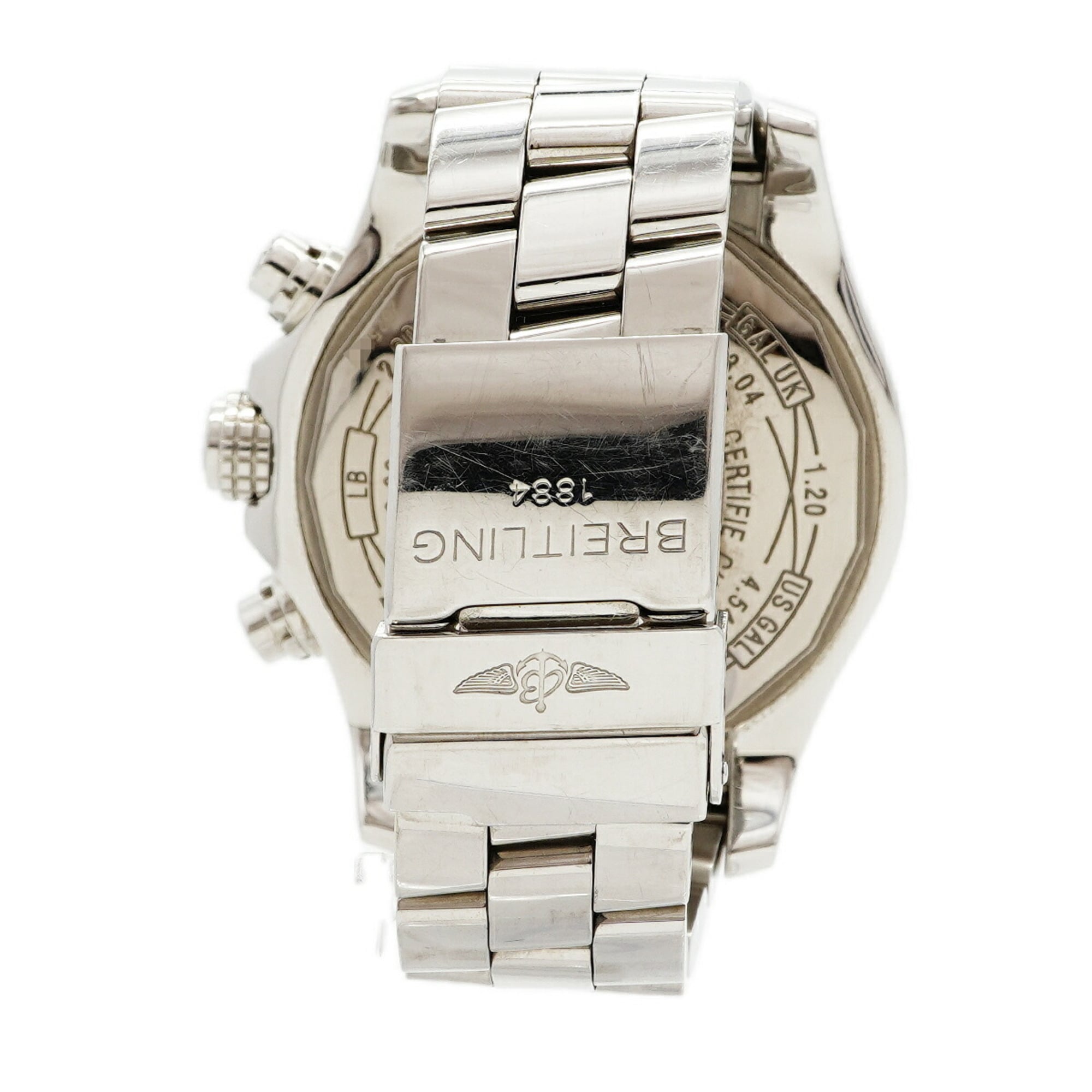 Breitling Super avanger A13370 Black Dial 48mm Watch
