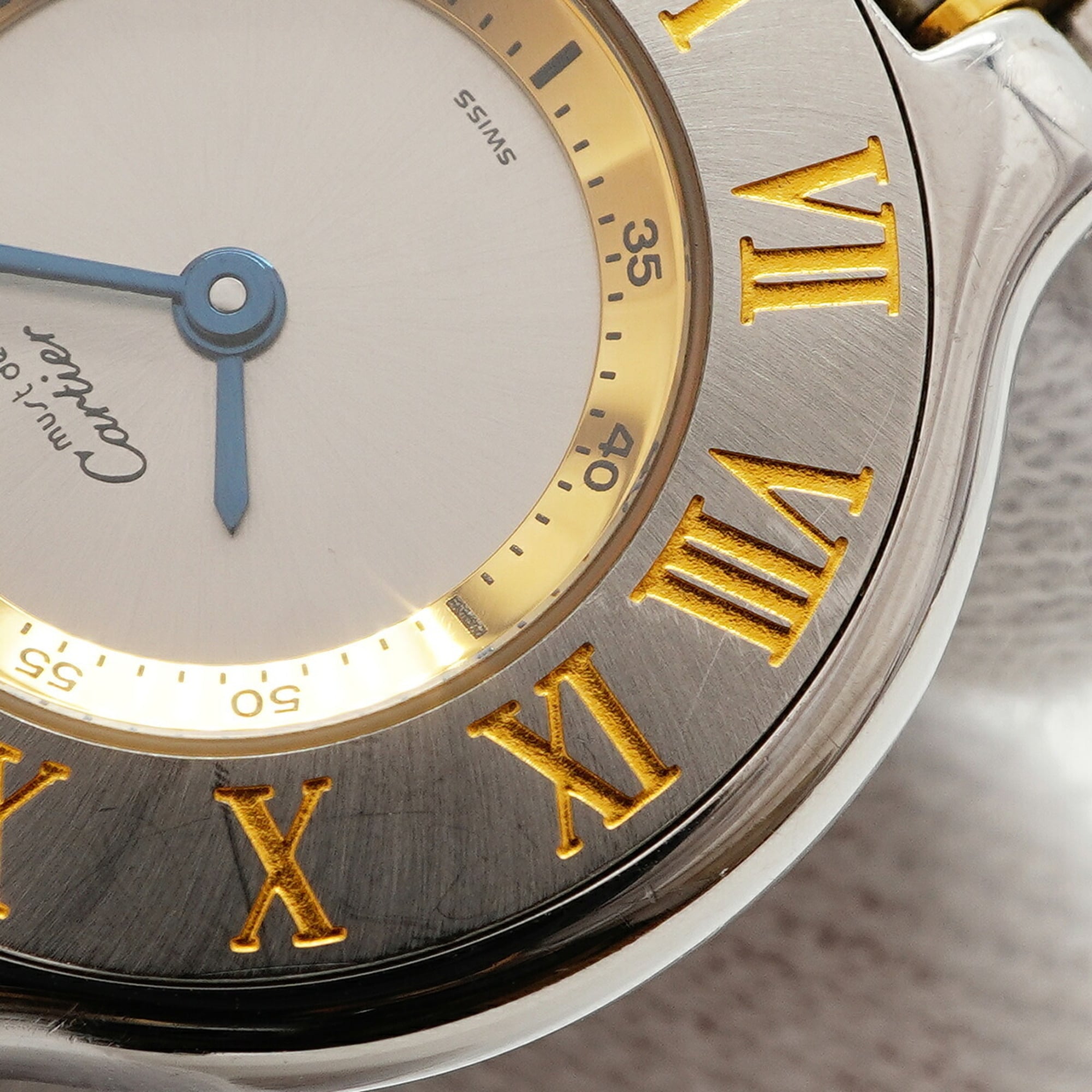 Cartier Must 21 SM W10073R6 Silver Dial Wo
