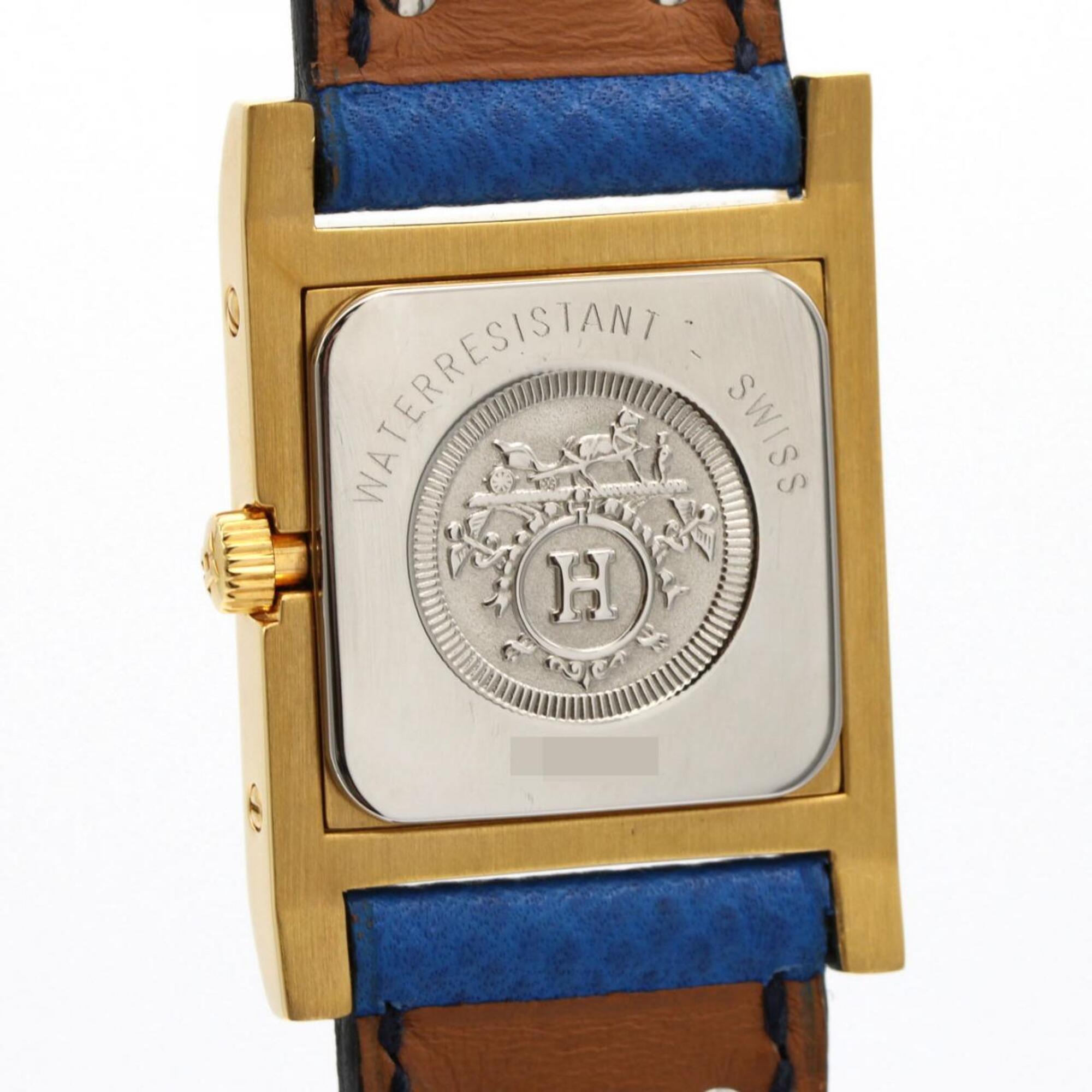 Hermes Medor GZl1jnyc White Dial 23mm Watch
